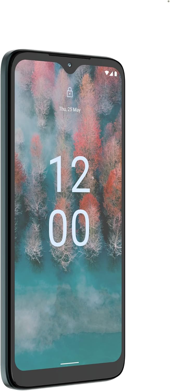 Nokia C12 Smartphone, 6.3" HD+ Display, 64GB Storage, Android 12