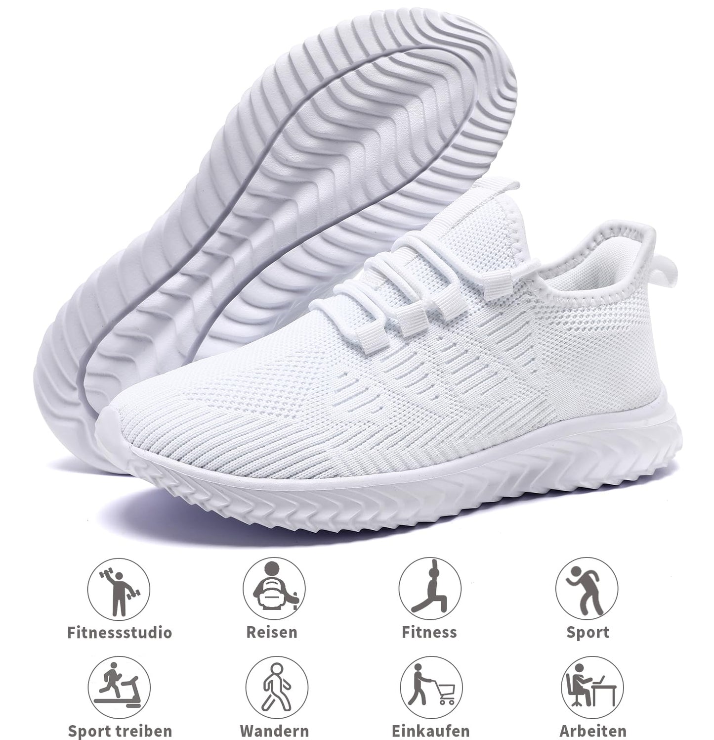 QIJGS Men’s Shoes – Slip-On Sports Sneakers