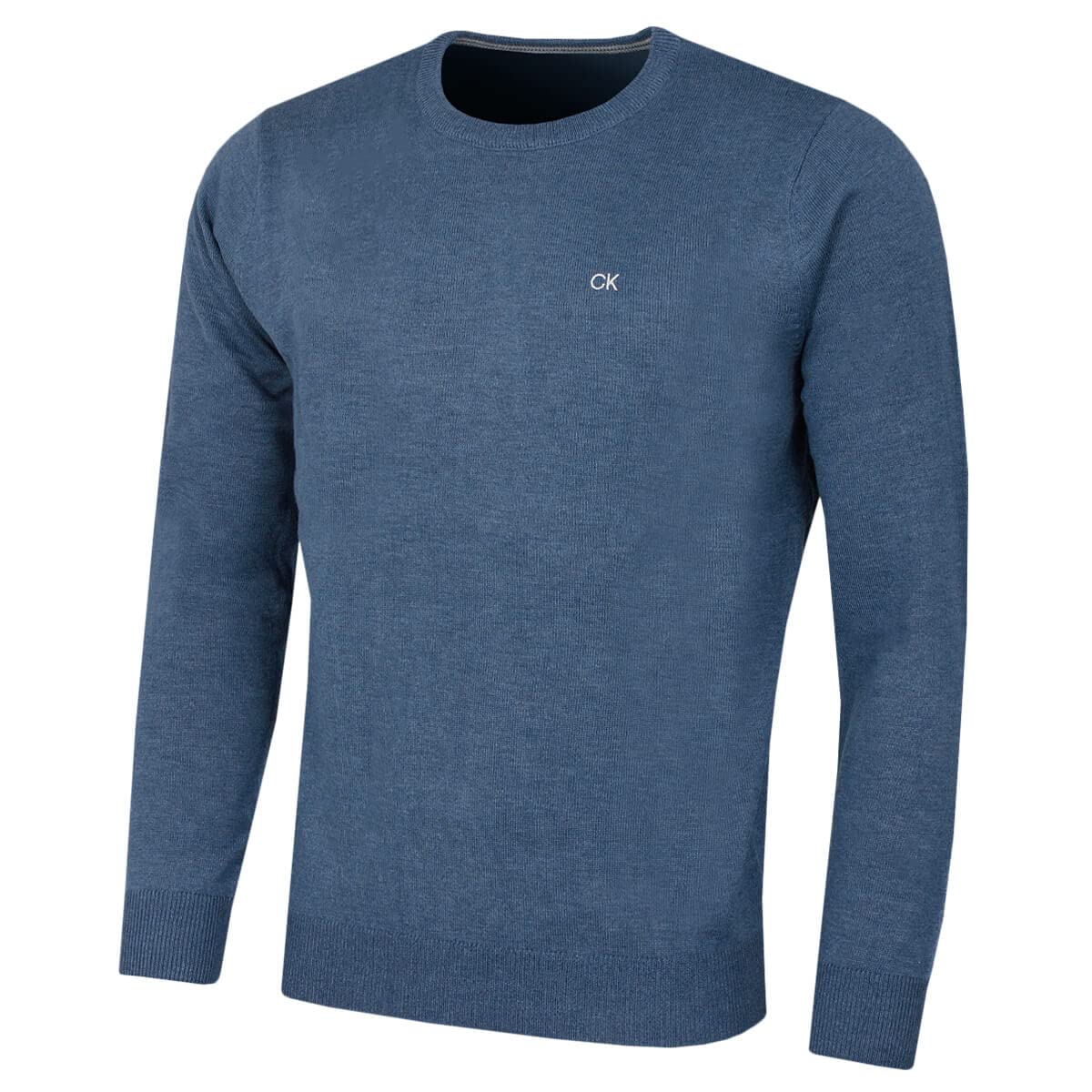 Calvin Klein Men’s Crewneck Sweater – Soft Cotton Knit Pullover