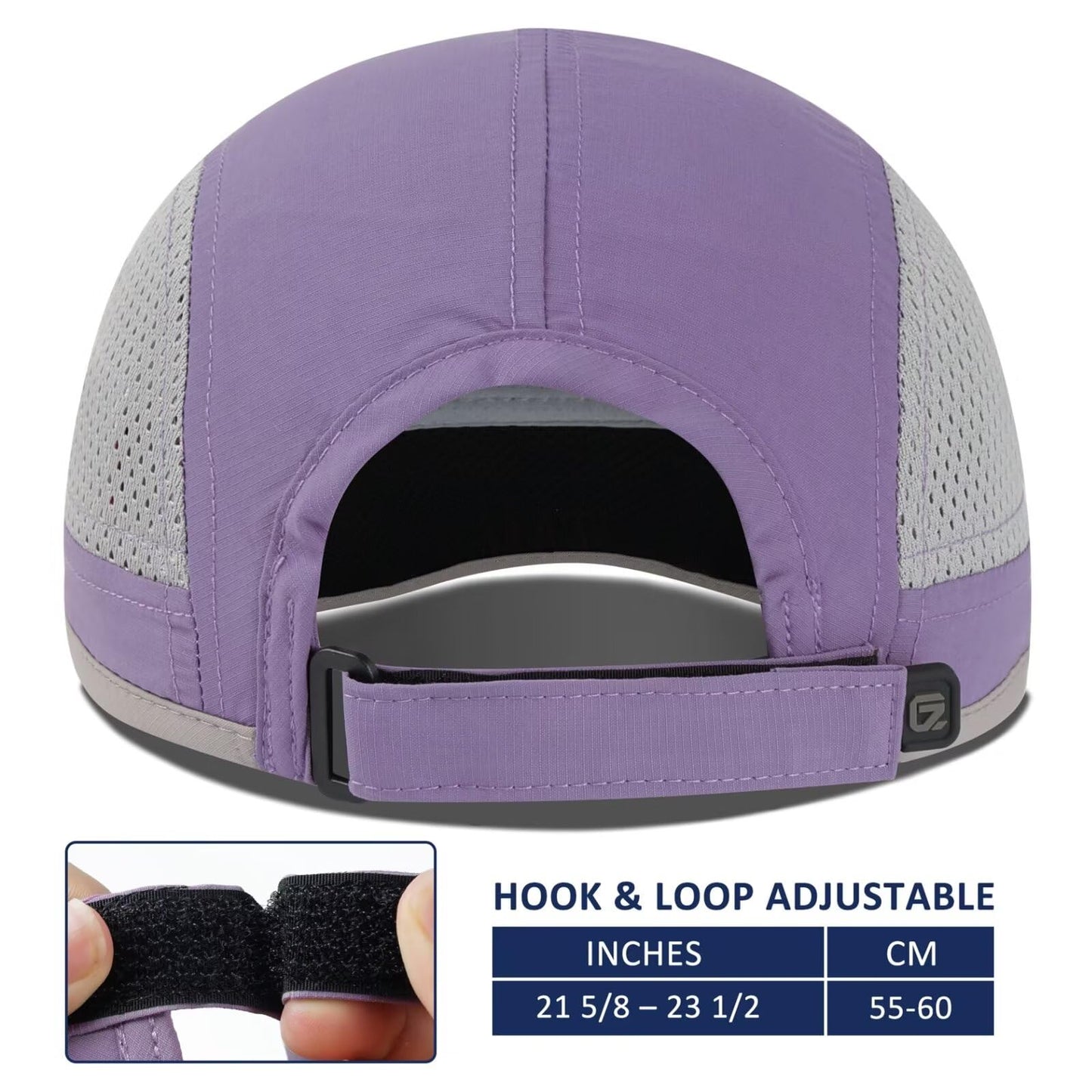 GADIEMKENSD Folding Outdoor Hat UPF 50+ Sun Protection Mesh Sport Hat