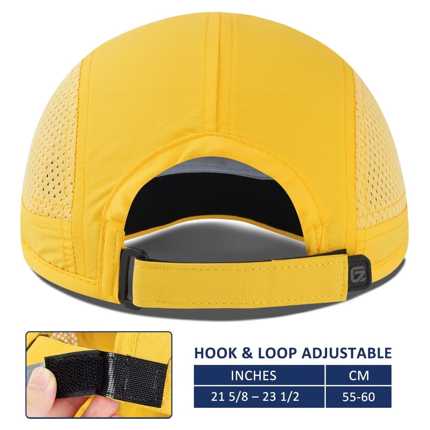 GADIEMKENSD Folding Outdoor Hat UPF 50+ Sun Protection Mesh Sport Hat