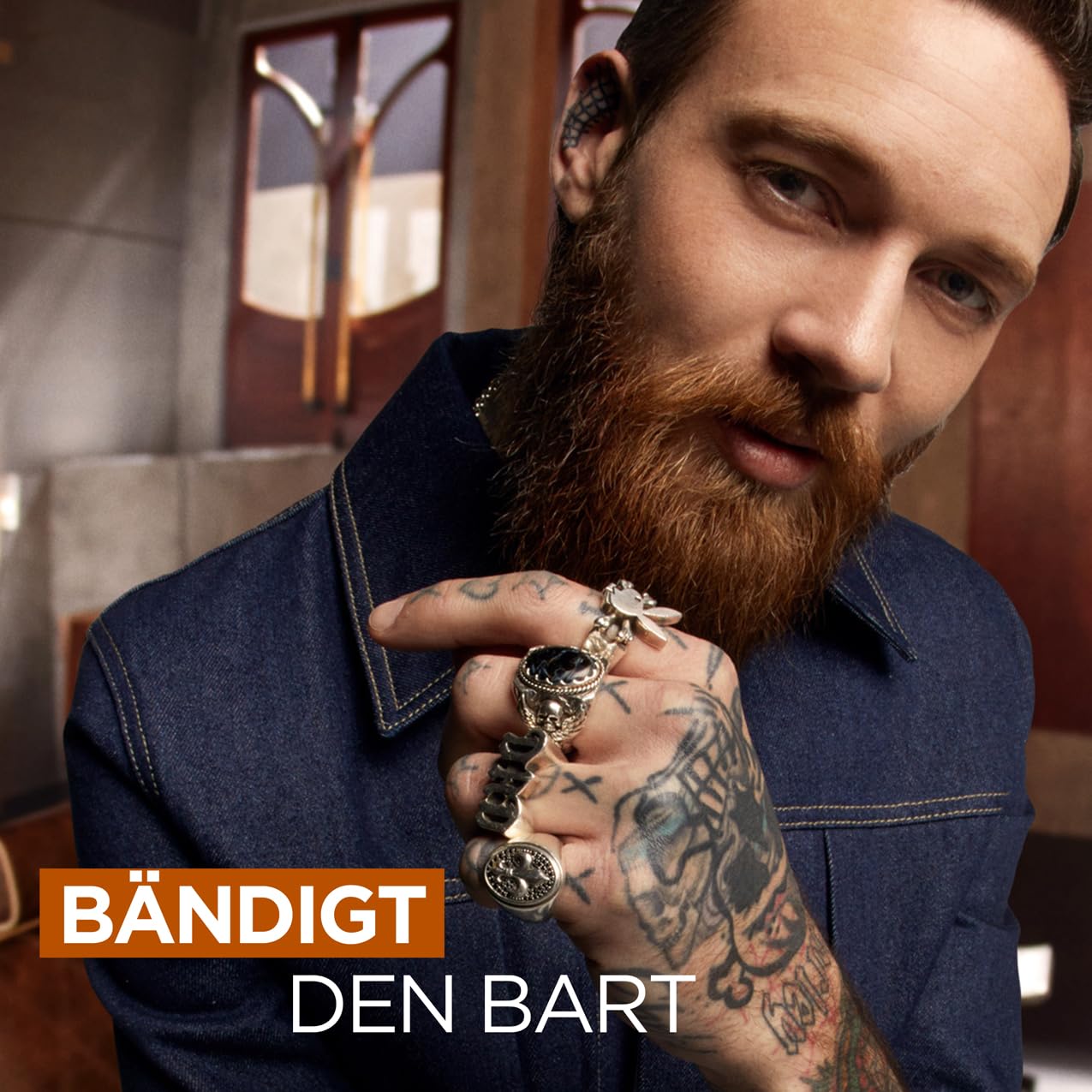 L'Oréal Men Expert Bartbalsam Bart + Haut für Männer, Unterstützung beim gesunden Bartwachstum, Bartpflege für Herren mit ätherischem Zedernholzöl, Barber Club, 1 x 50 ml