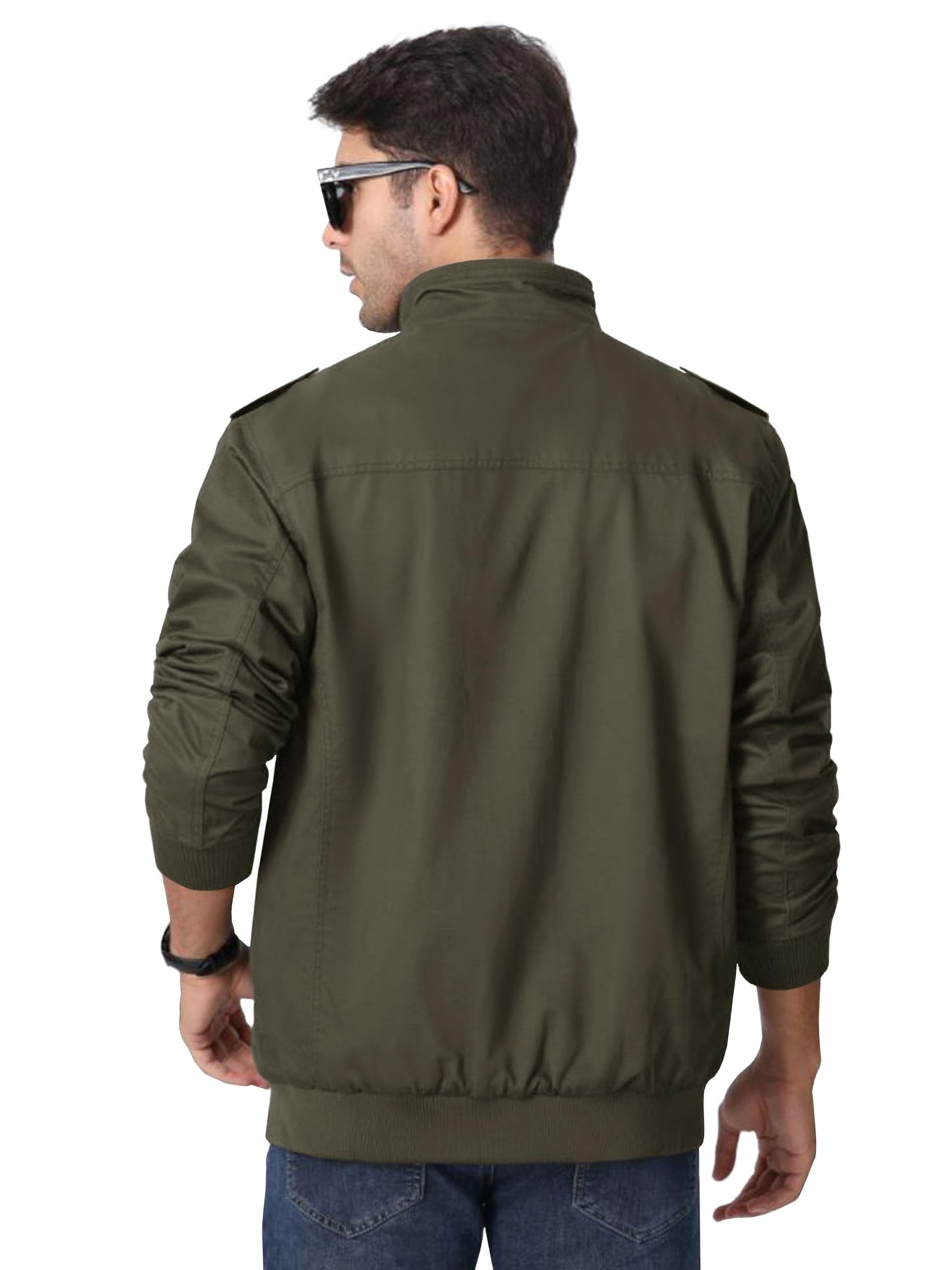 Men's Military Style Jacket – Windproof Utility Jacket
