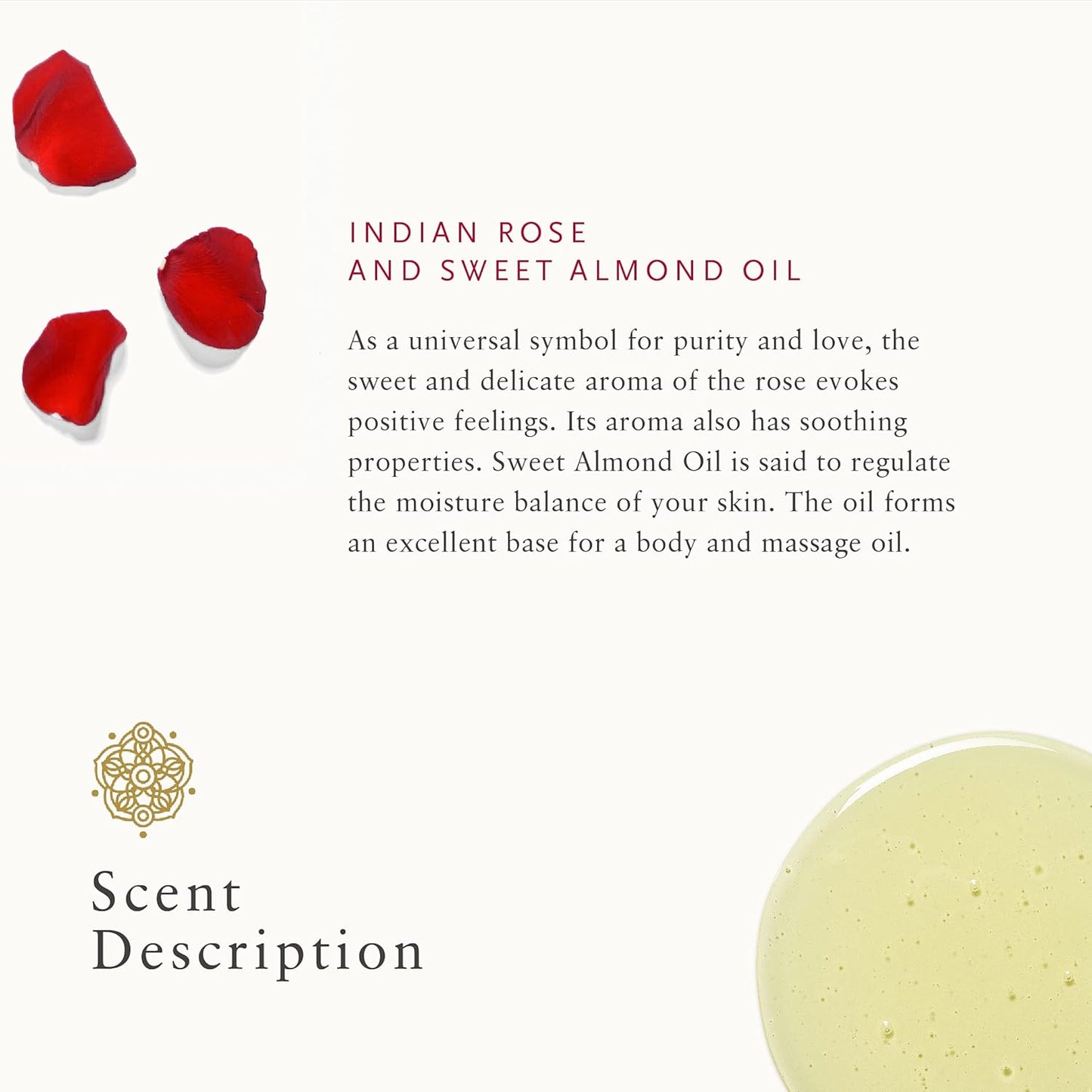 RITUALS The Ritual of Ayurveda Women Gift Set Soothing Nourishing with Indian Rose Sweet Almond Oil