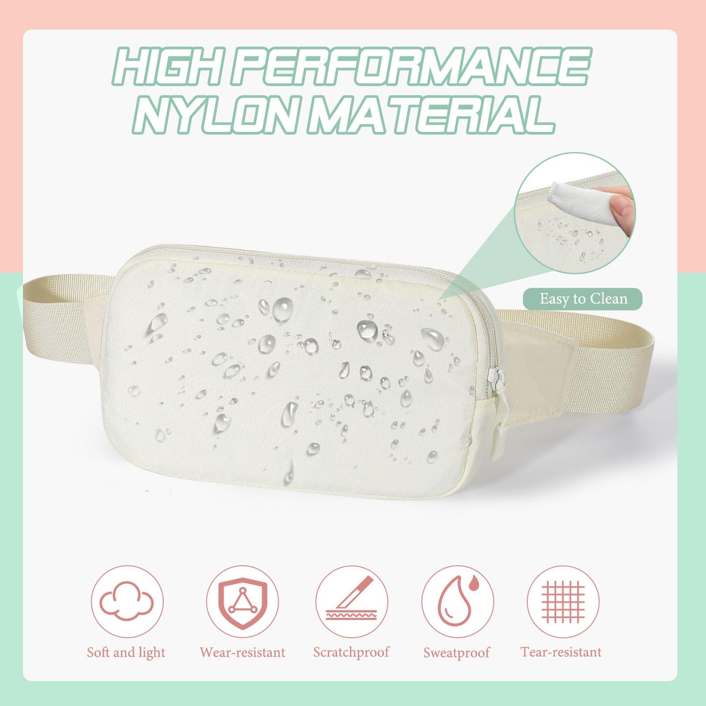 MoKo Running Waist Bag – Sports Fanny Pack