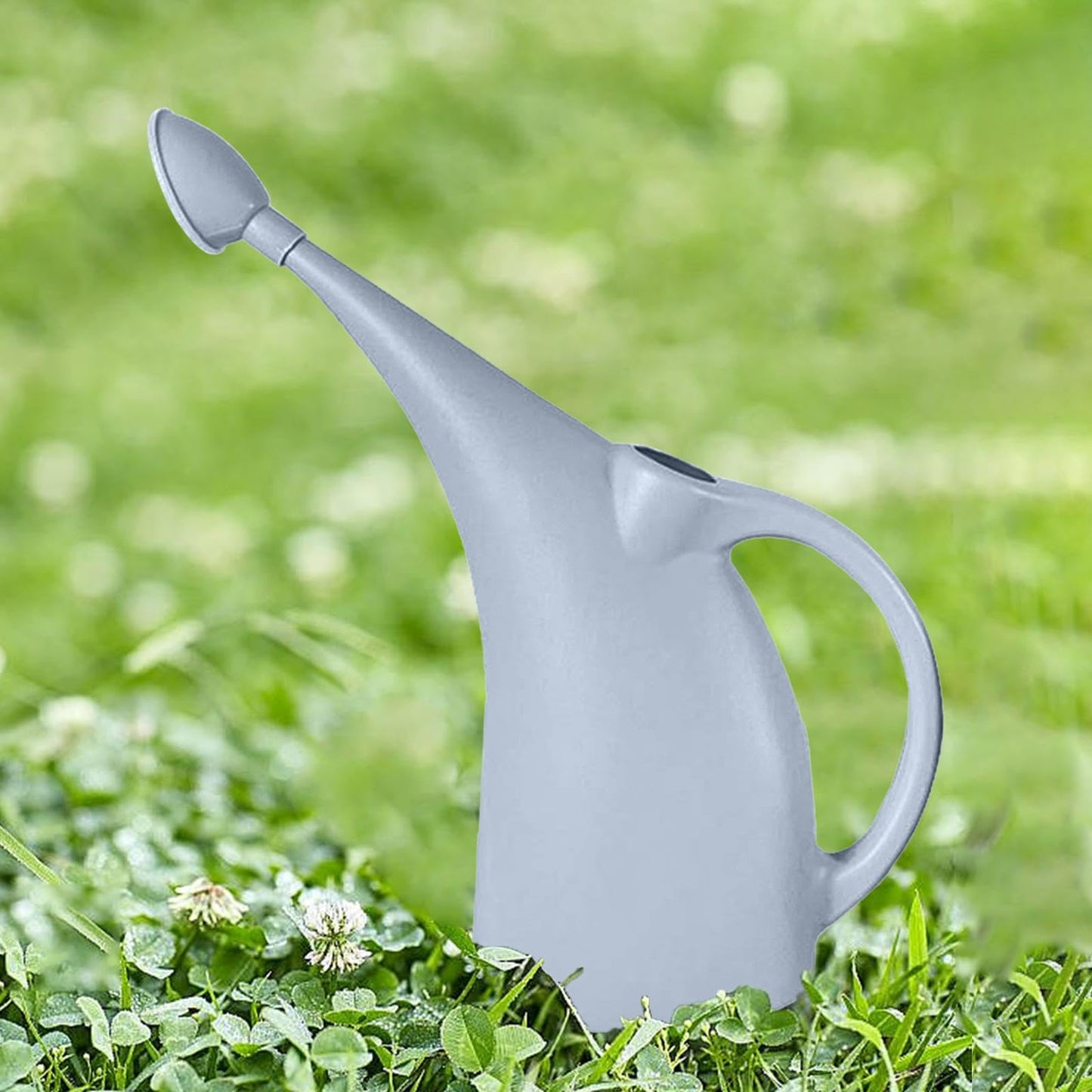 MagiDeal Garten-Gießkanne, 4L Langer Auslauf Große Gießkanne für Zimmerpflanzen,Pflanzen, Garten, Drinnen und Draußen, Grün