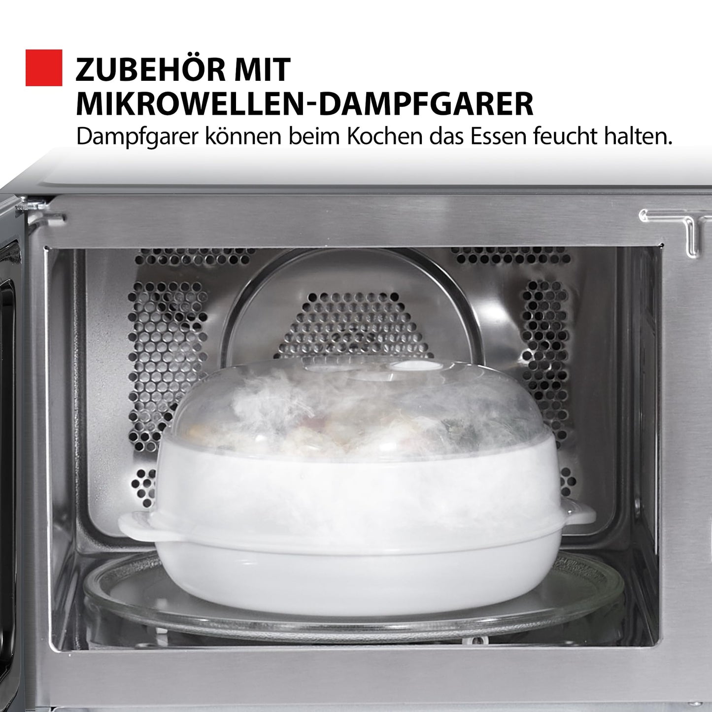 Toshiba MW2-MG20PF(BK)/GE Mikrowellenherd 800 W mit knuspriger Grill- & Kombigarfunktion, 5 Leistungsstufen, 1000 W Grillleistung, Schwarz