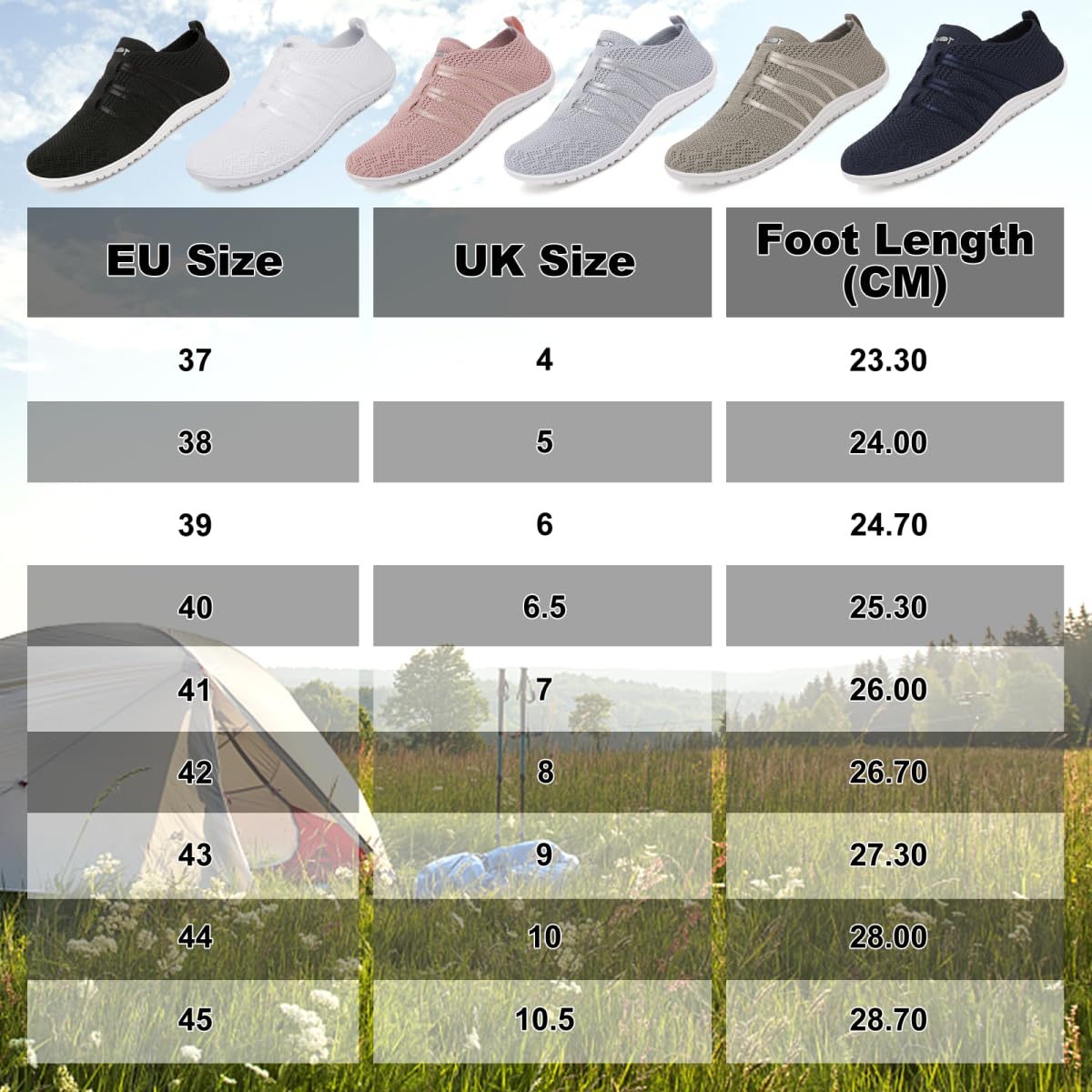 Geweo Barefoot Shoes for Women