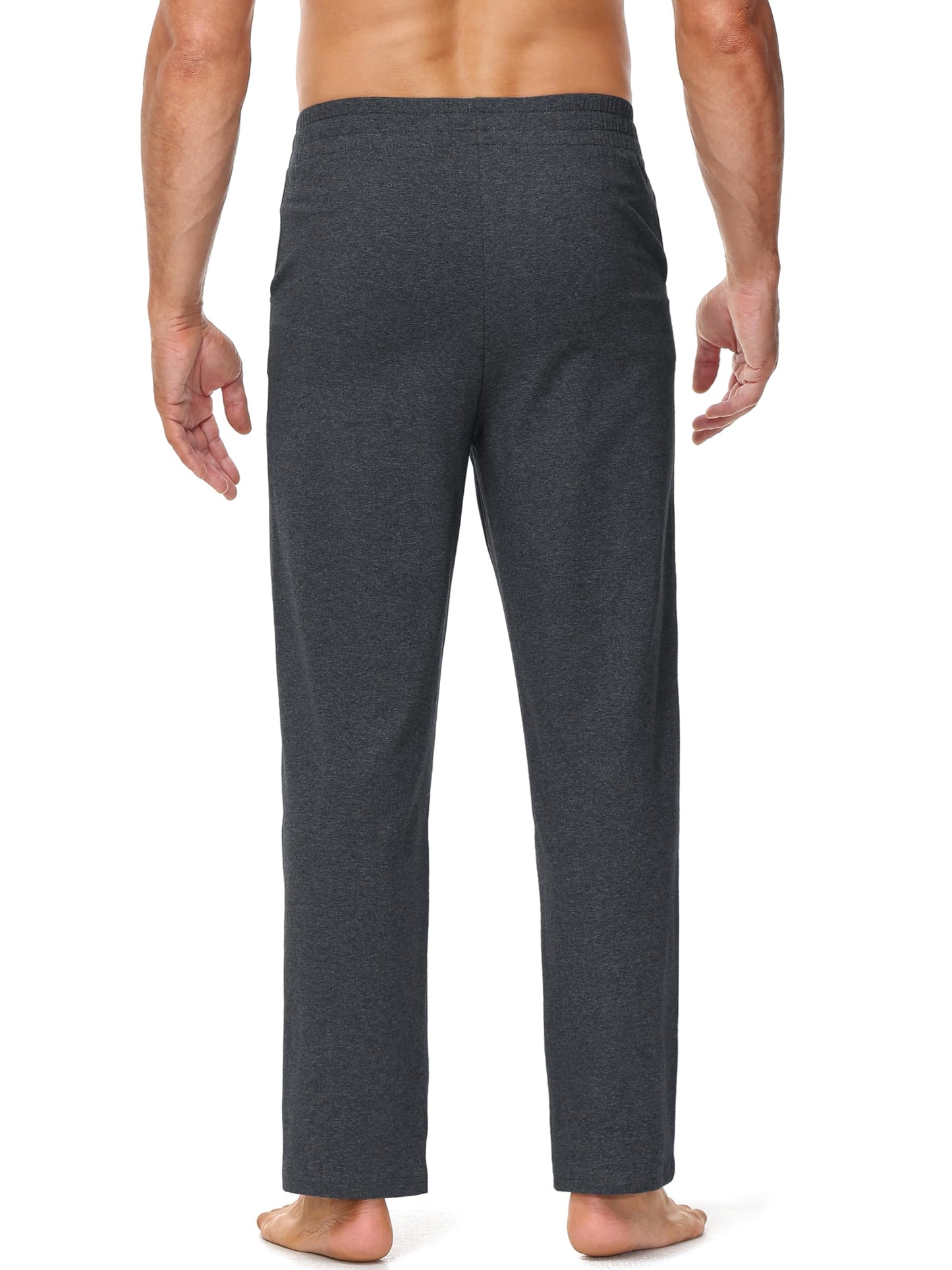 Butrends Men’s Cotton Joggers – Straight Leg Yoga & Training Pants
