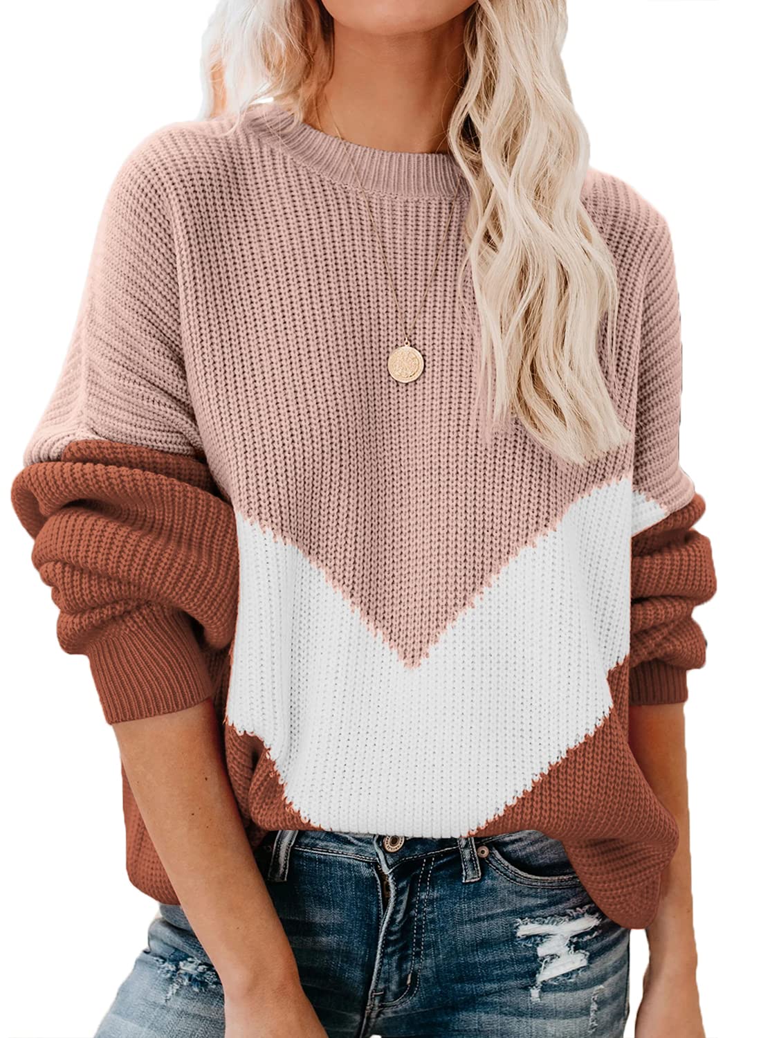 Women’s Colorblock Knit Sweater
