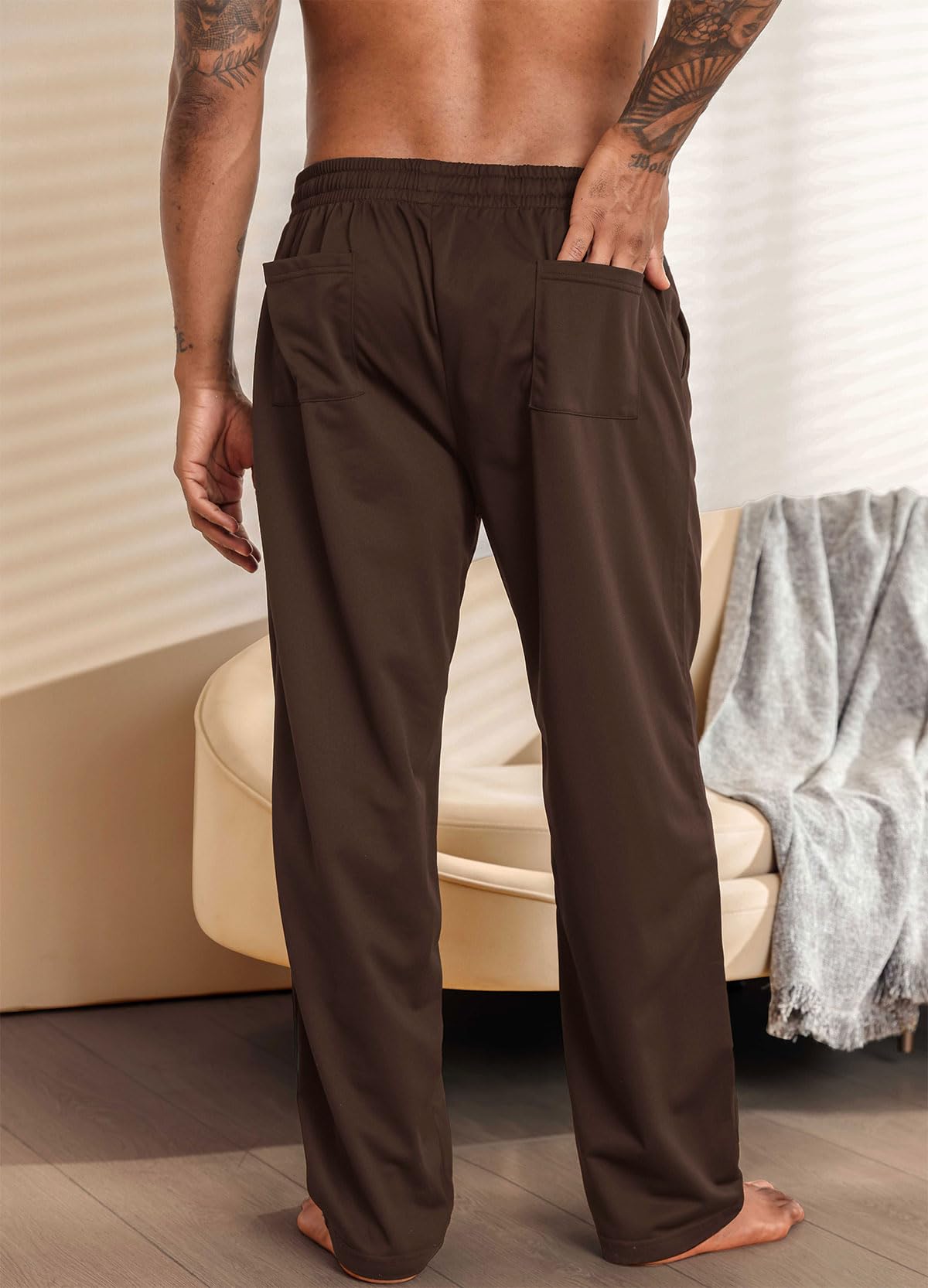Halfword Men’s Jogging Pants – Lightweight Training & Yoga Sweatpants