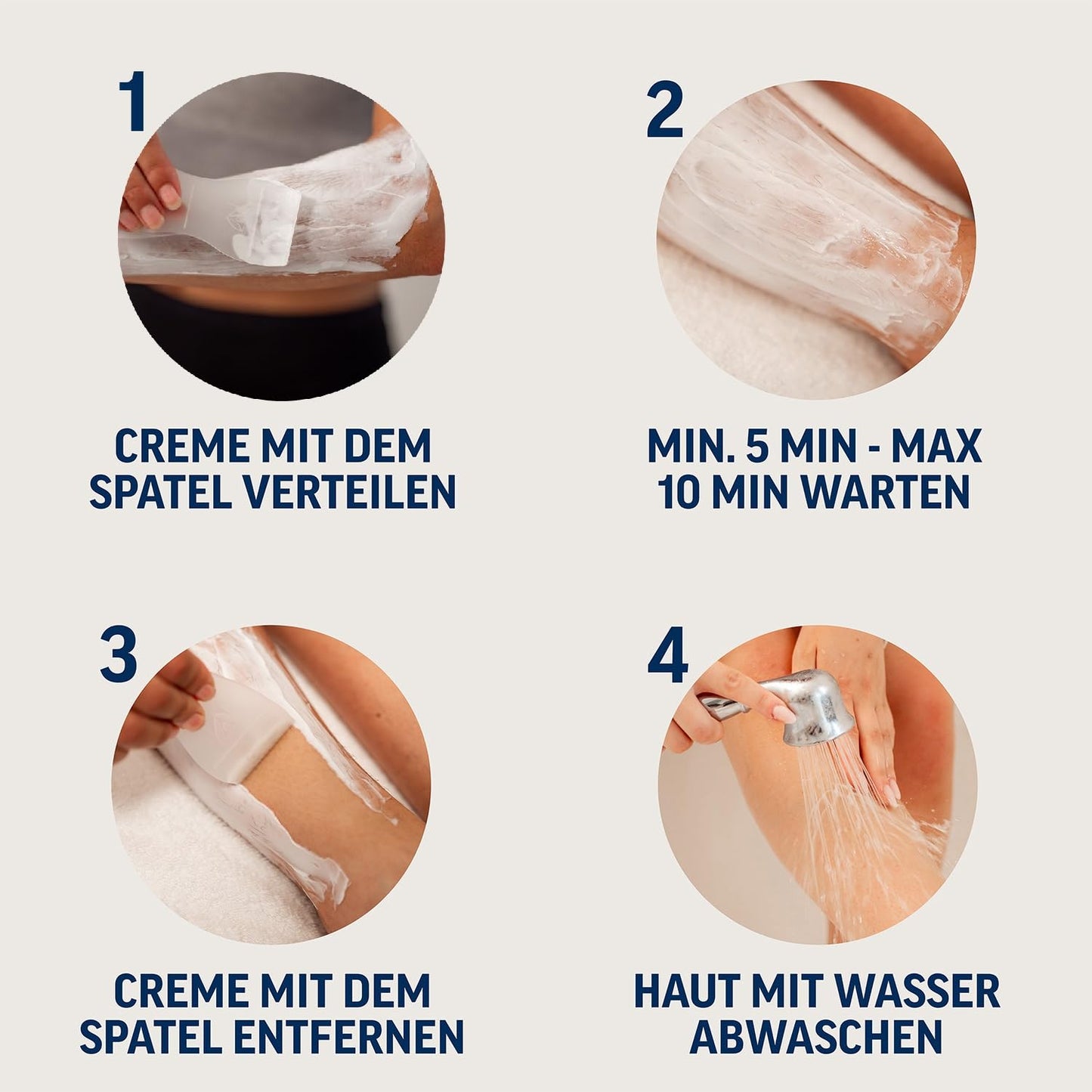 Veet Sensitive Haarentfernungscreme – Schnelle & effektive Haarentfernung für seidig-glatte Haut – Anwendungszeit 5-10 Minuten, Spender mit Spatel, 400 ml (1er Pack)
