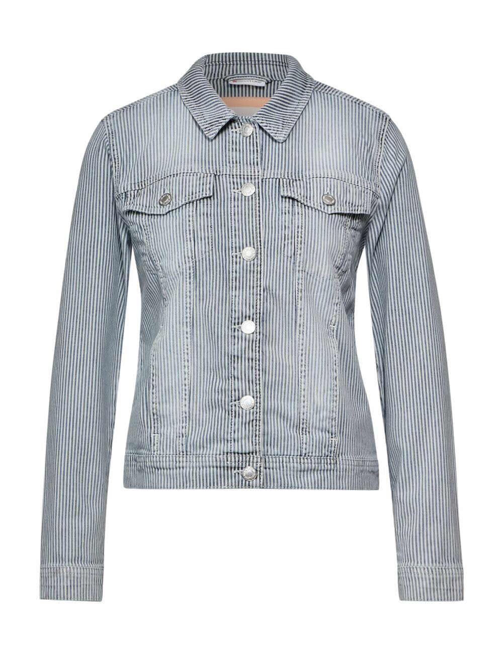 Street One Women’s Striped Denim Jacket