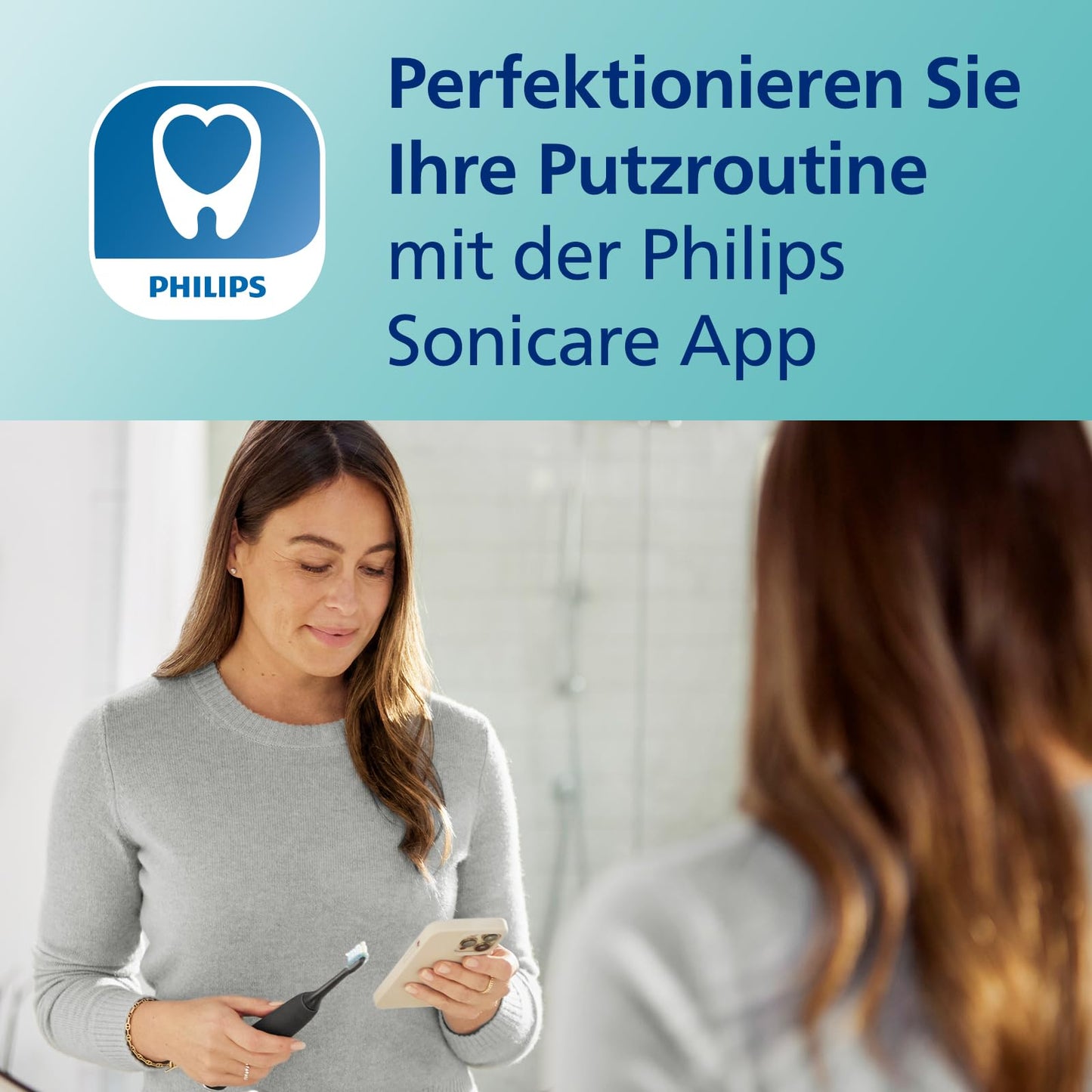 Philips Sonicare DiamondClean 9000 Elektrische Schallzahnbürste mit App