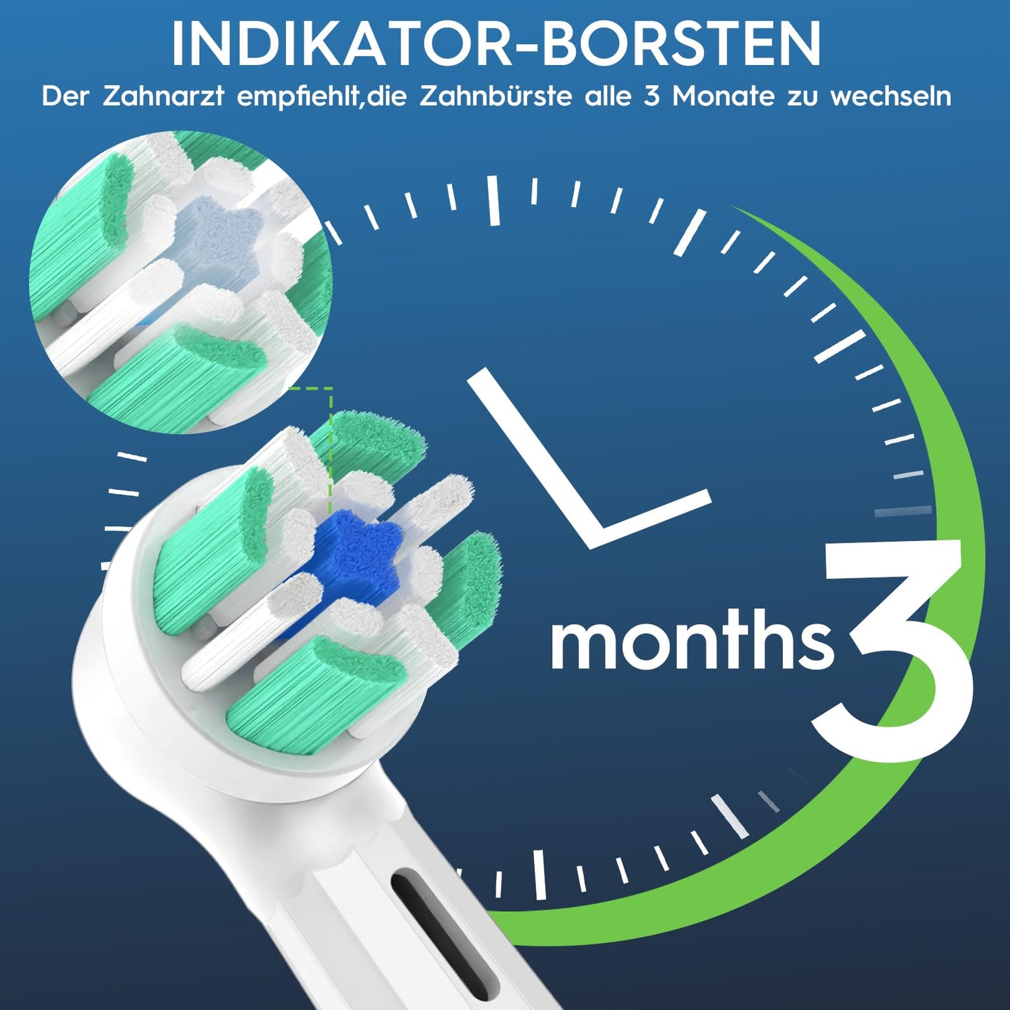12er Aufsteckbürsten Kompatibel mit Oral B iO 3N 3 4 5 6 7 8 9 10 Series Zahnbürste Elektrische, IO Zahnbürste Aufsätze Für Zahnfleischpflege und Zahnreinigung (Schwarz/Weiß)