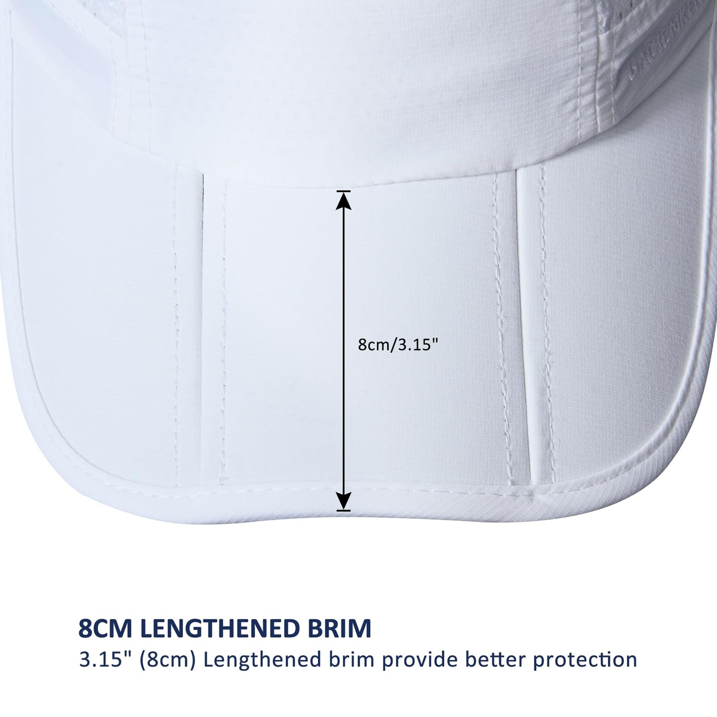 GADIEMKENSD Folding Outdoor Hat UPF 50+ Sun Protection Mesh Sport Hat