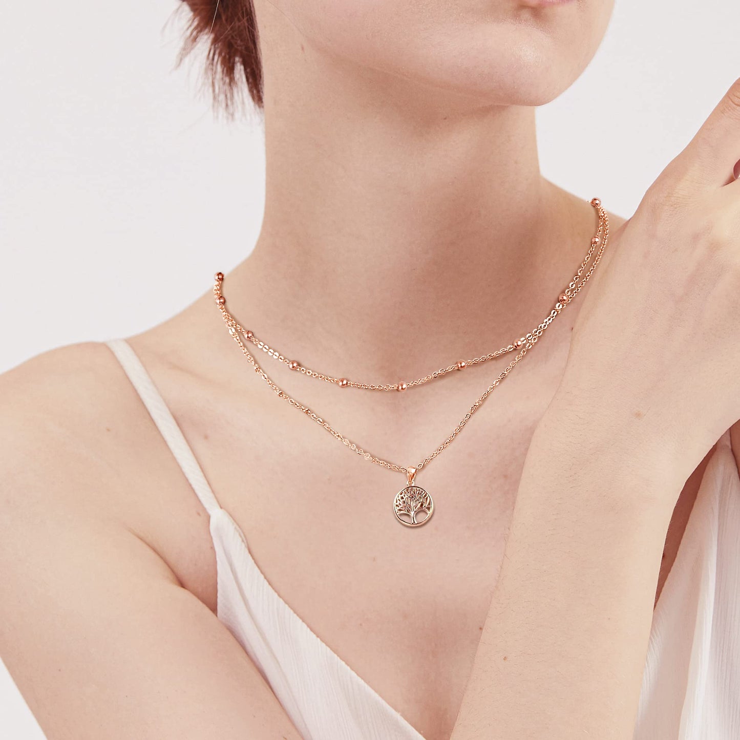 Lydreewam Women's Tree of Life Necklace