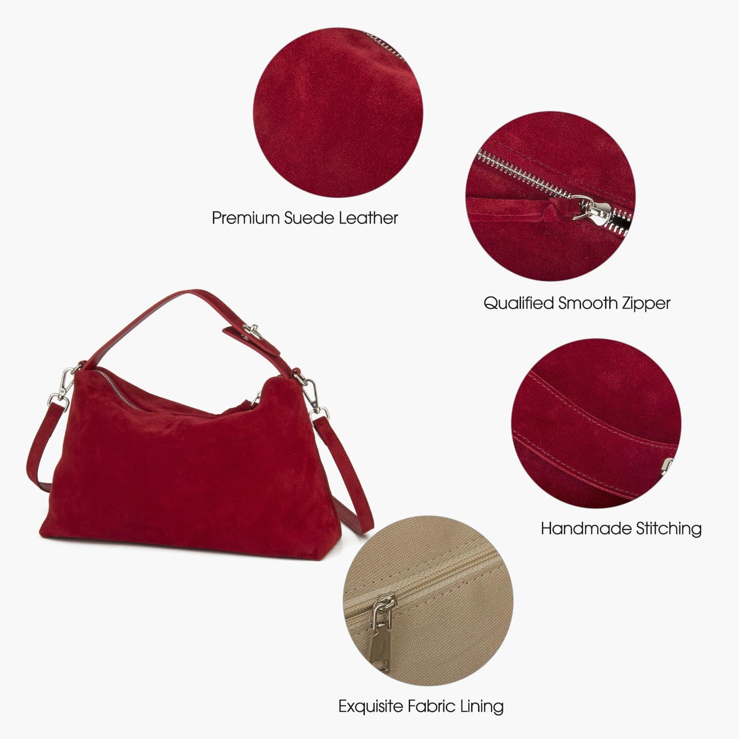 DONNAIN Leather Crossbody Bag