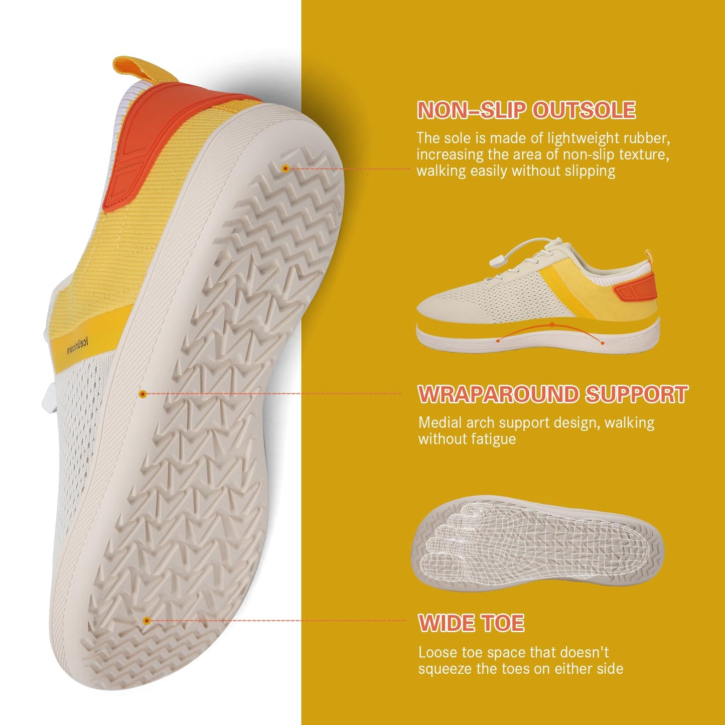 IceUnicorn Barefoot Shoes for Women