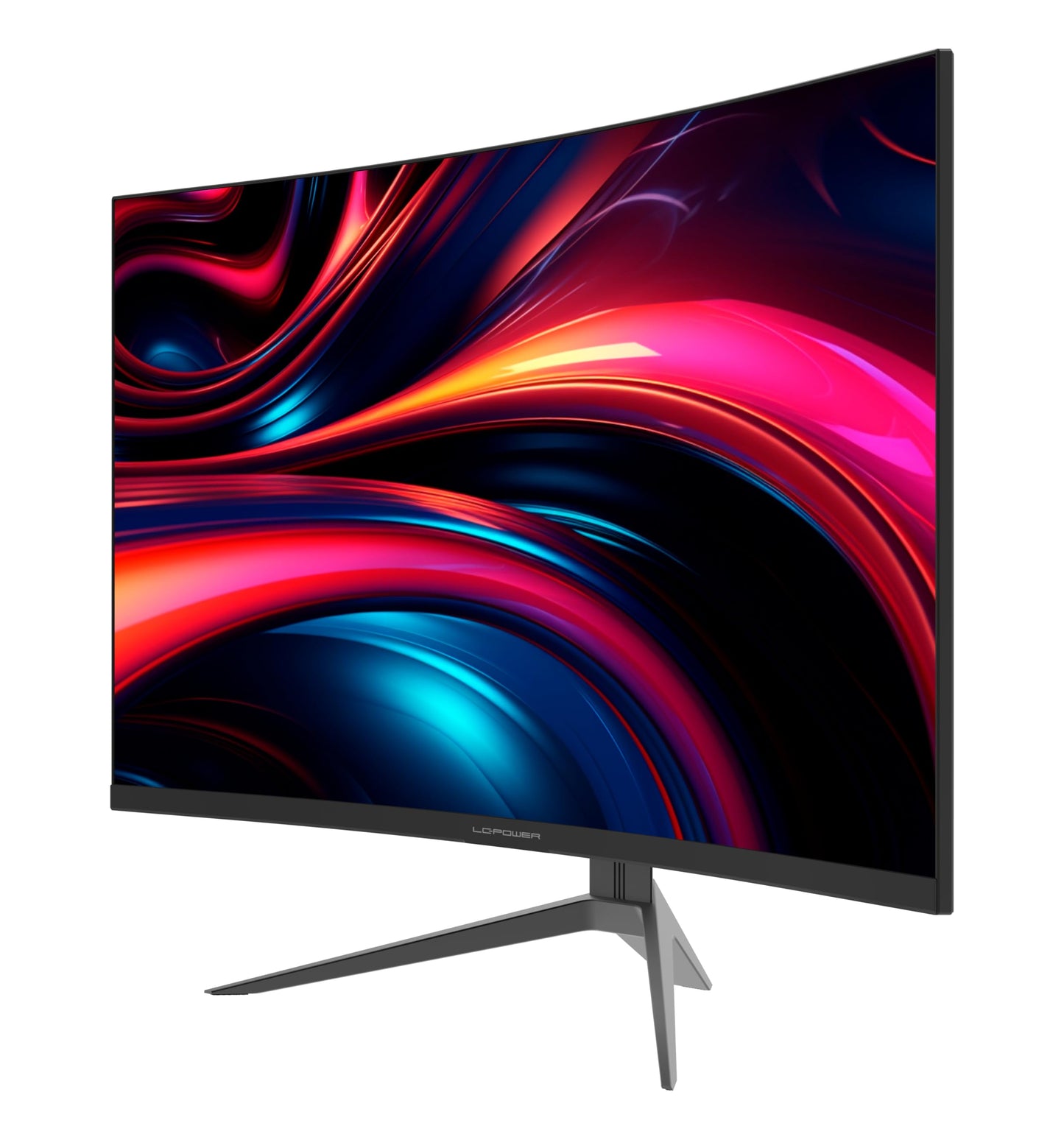 LC-POWER LC-M24-FHD-165-C-V2 24 Zoll Curved Gaming Monitor, FHD 1920x1080 Pixel, 1ms, 165Hz, AMD FreeSync, G Sync kompatibel, HDMI, Display Port, VESA