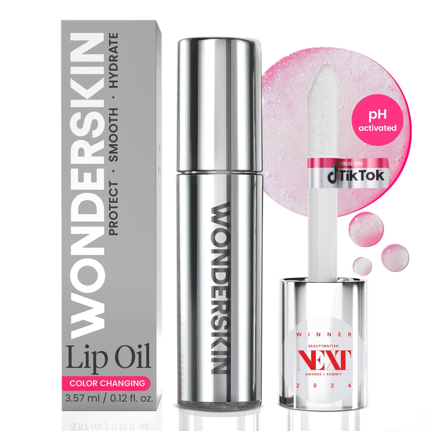 Wonderskin Lip Oil Hydrating & Moisturizing Lip Rehab Serum