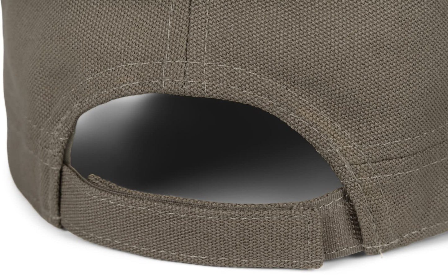 styleBREAKER Unisex Cap im Military-Stil aus robustem Baumwoll-Canvas, Klettverschluss verstellbar 04023020