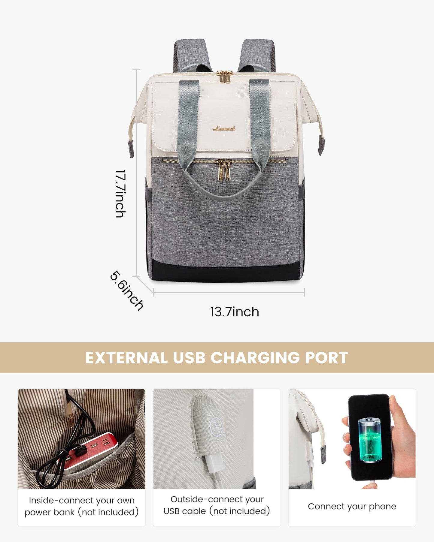 LOVEVOOK Women’s Laptop Backpack