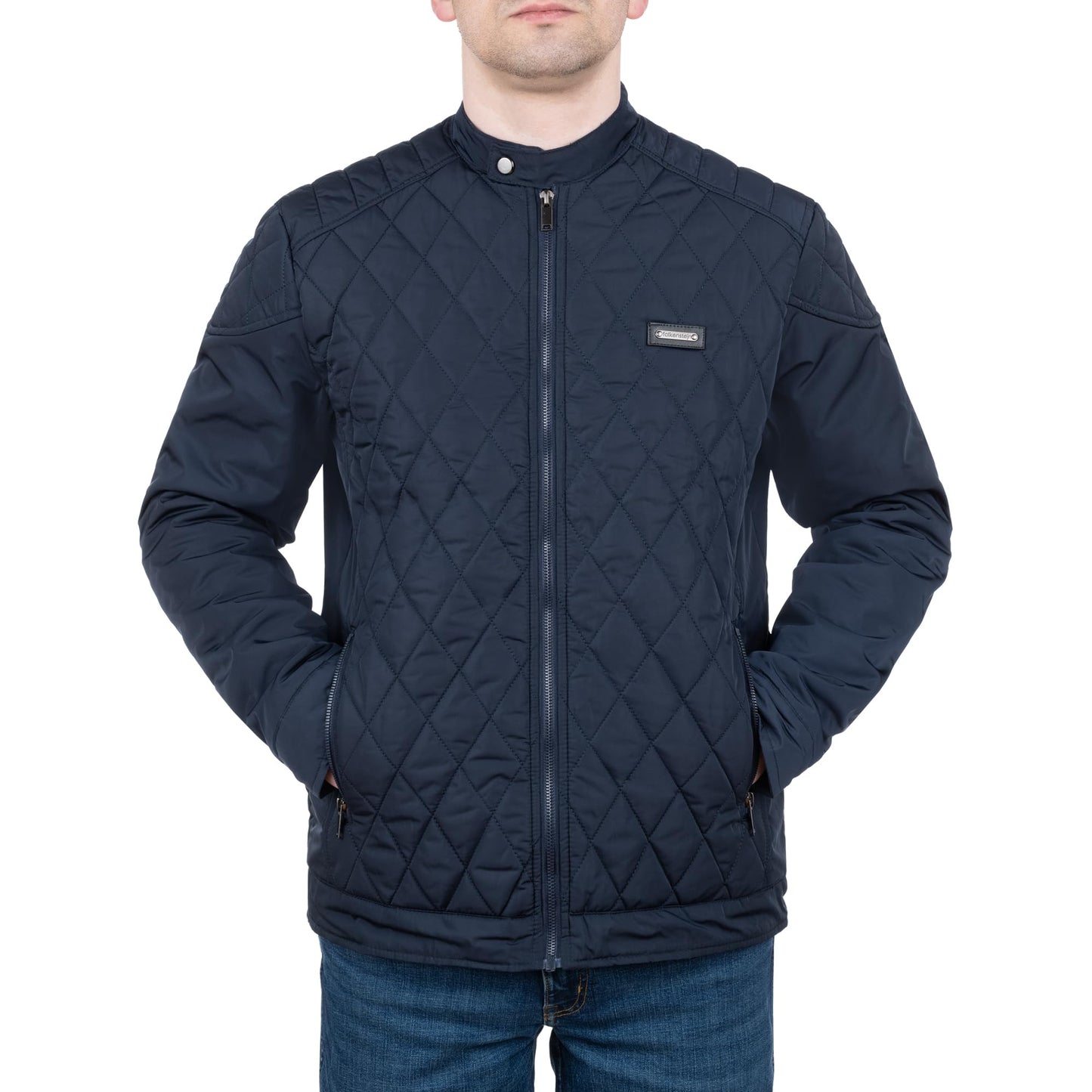FALKENSTEJN Ilian Quilted Jacket – Stylish & Functional Men’s Transitional Coat
