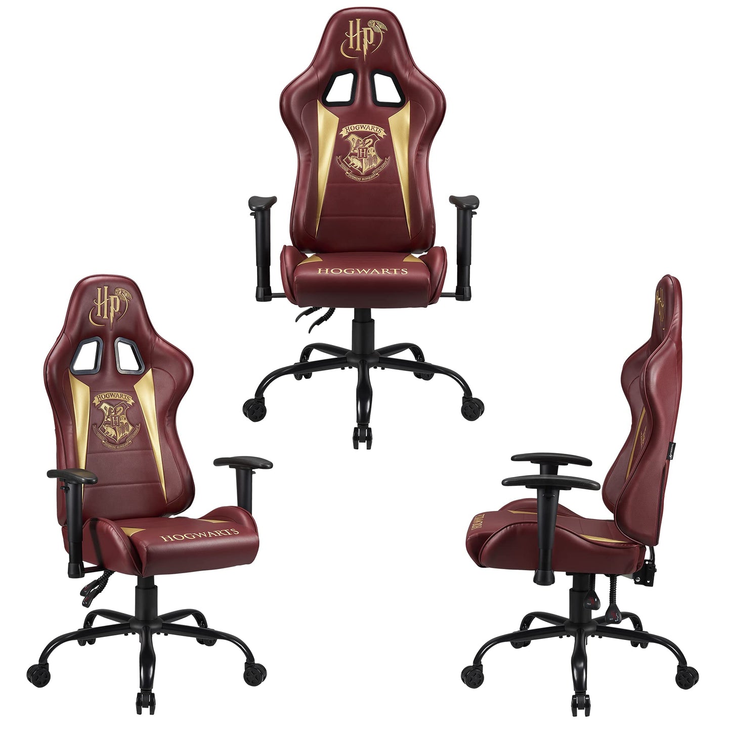 Harry Potter - Ergonomischer Gaming-Stuhl Verstellbare Rückenlehne/Armlehnen - Adult Gaming Chair offizielle Lizenz