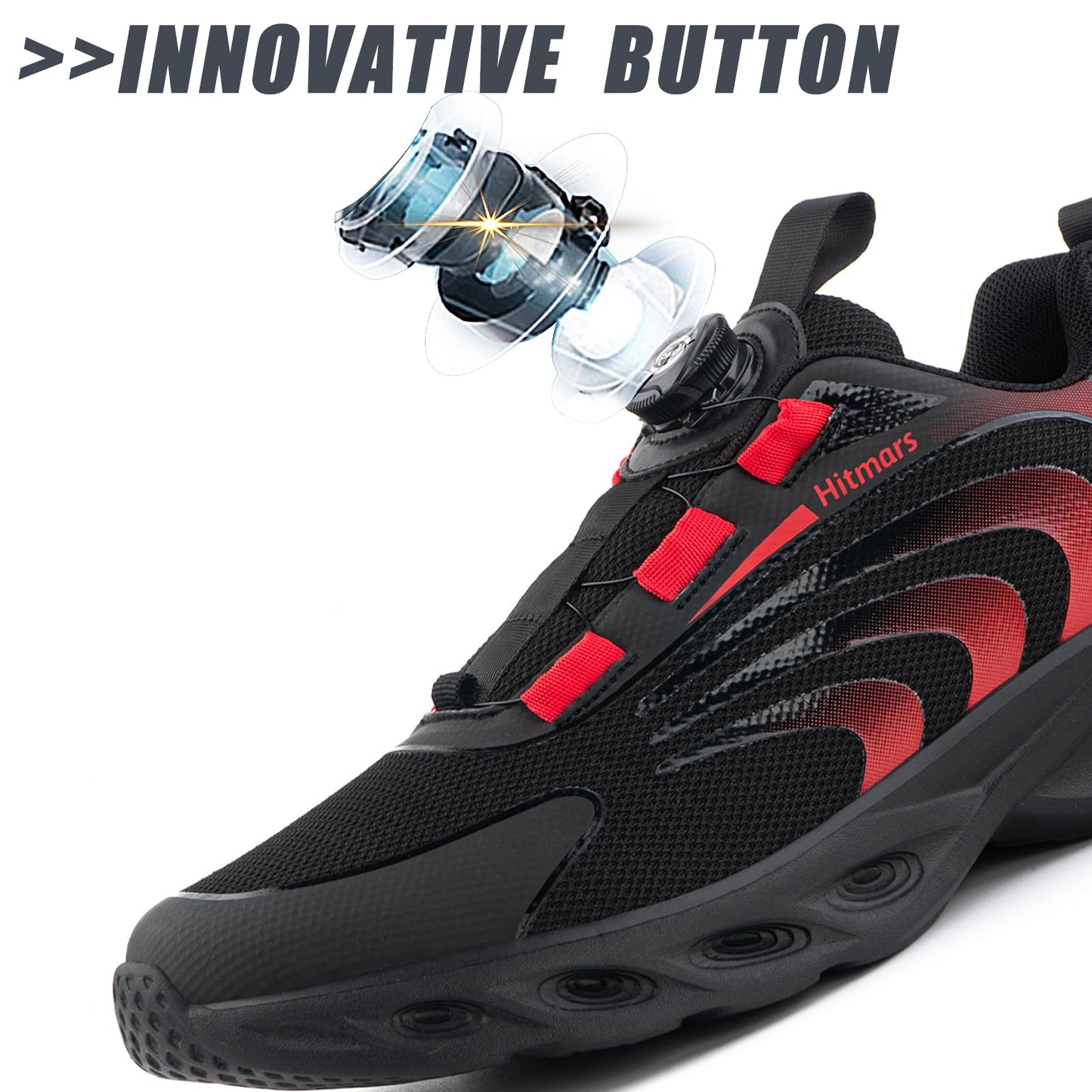 Hitmars Men’s Sneakers – Lightweight Running & Sports Shoes
