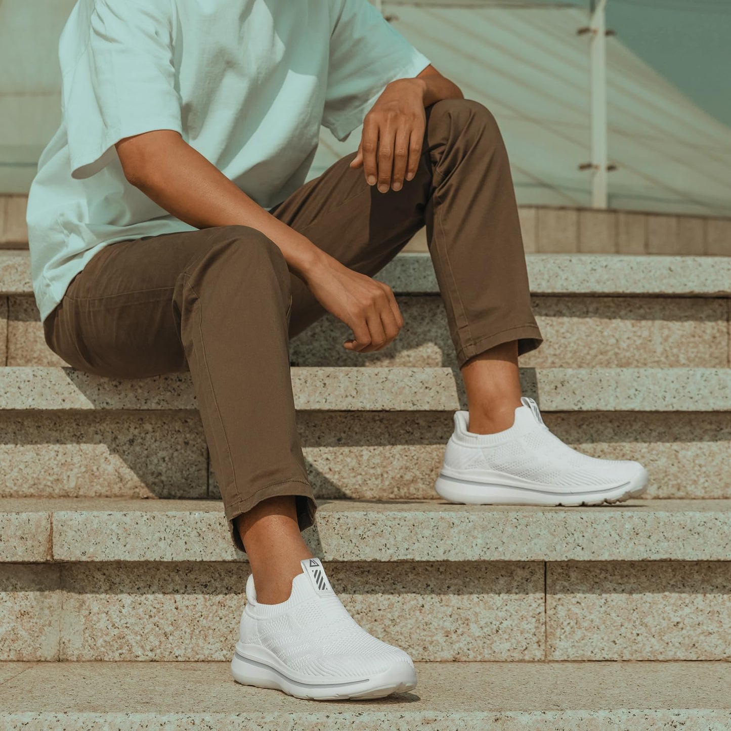 ODCKOI Men’s Slip-On Sneakers – Hands-Free, Lightweight & Training Shoes