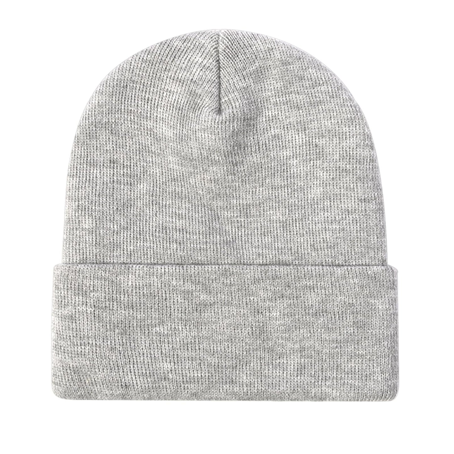 ZOORON 1&2 Pack Beanie for Men Women Slouchy Beanie Hats Winter Knit Caps Soft Ski Hat Unisex