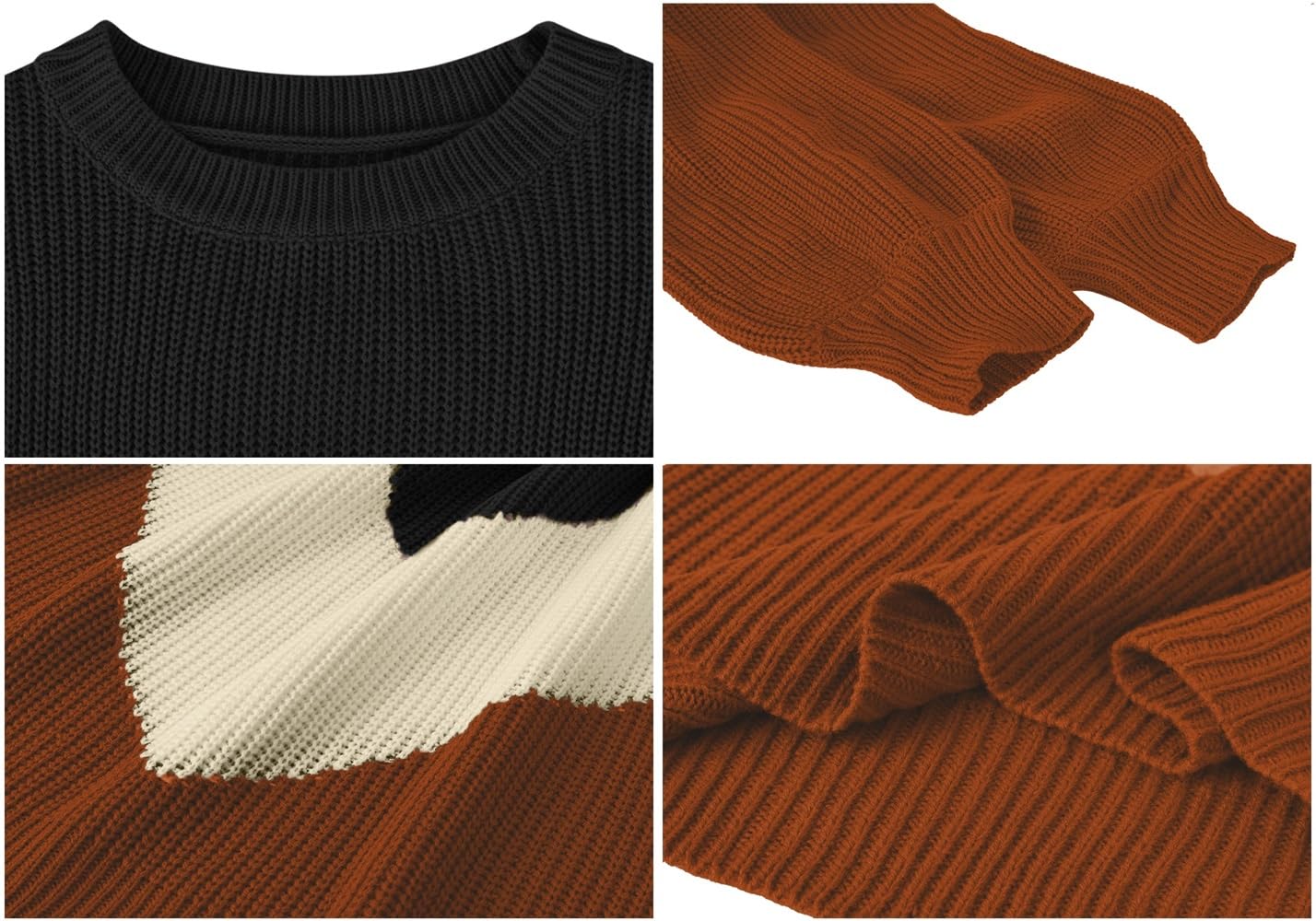 Women’s Colorblock Knit Sweater
