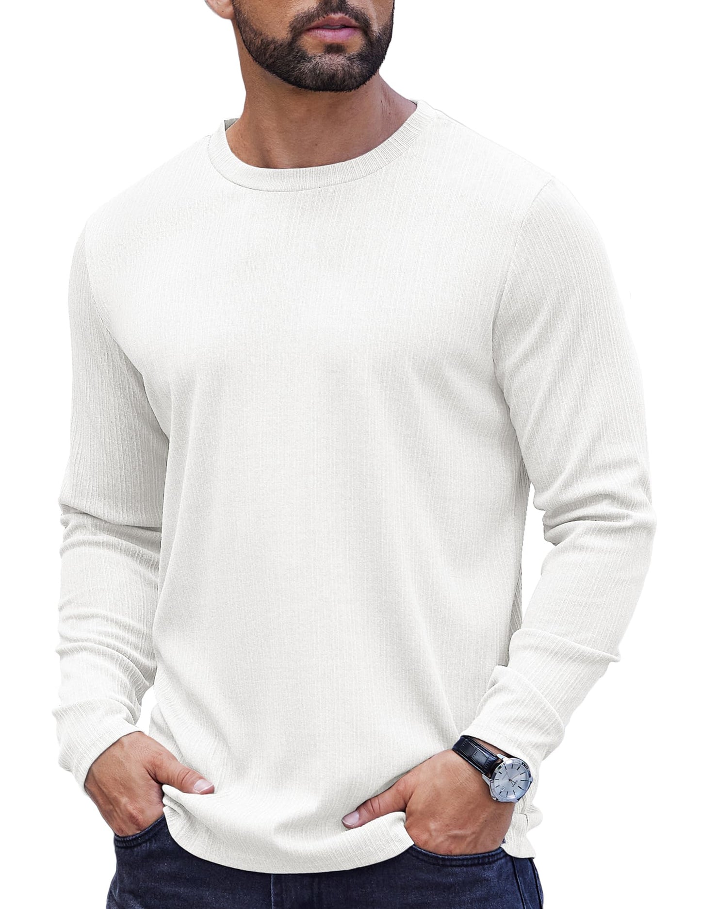COOFANDY Men’s Long Sleeve T-Shirt
