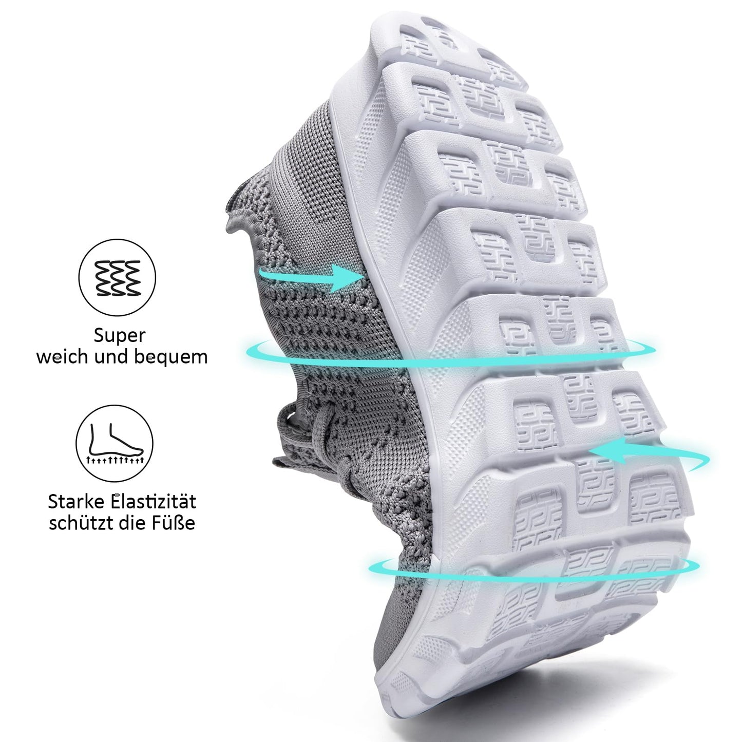 Women's Running Shoes – Lightweight Breathable Sneakers