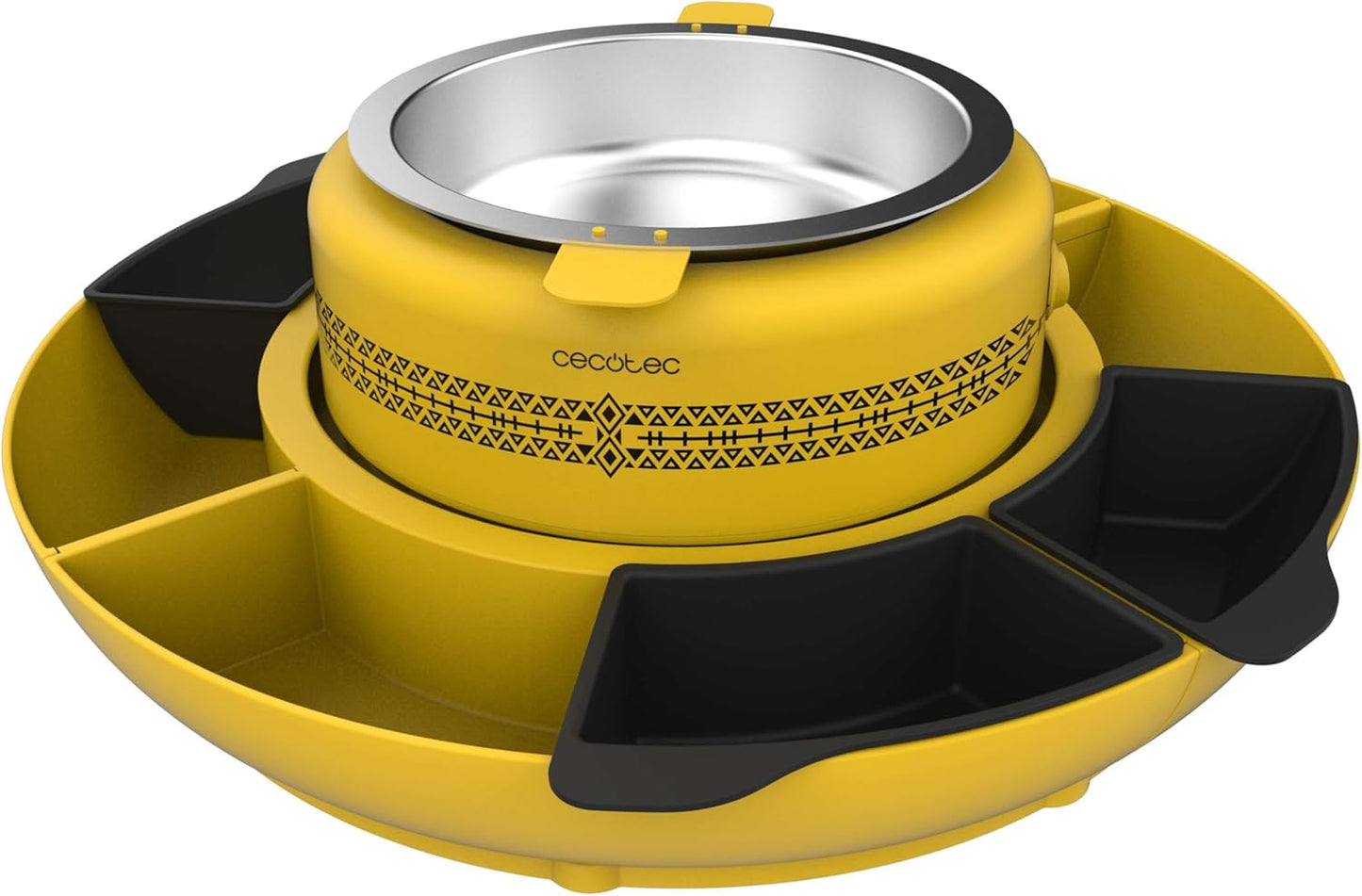 Cecotec Taco Maker Fun Taco Andale 40W Central Container 600ml Attractive Design for Kids 4 Compartments and 4 Silicone Moulds