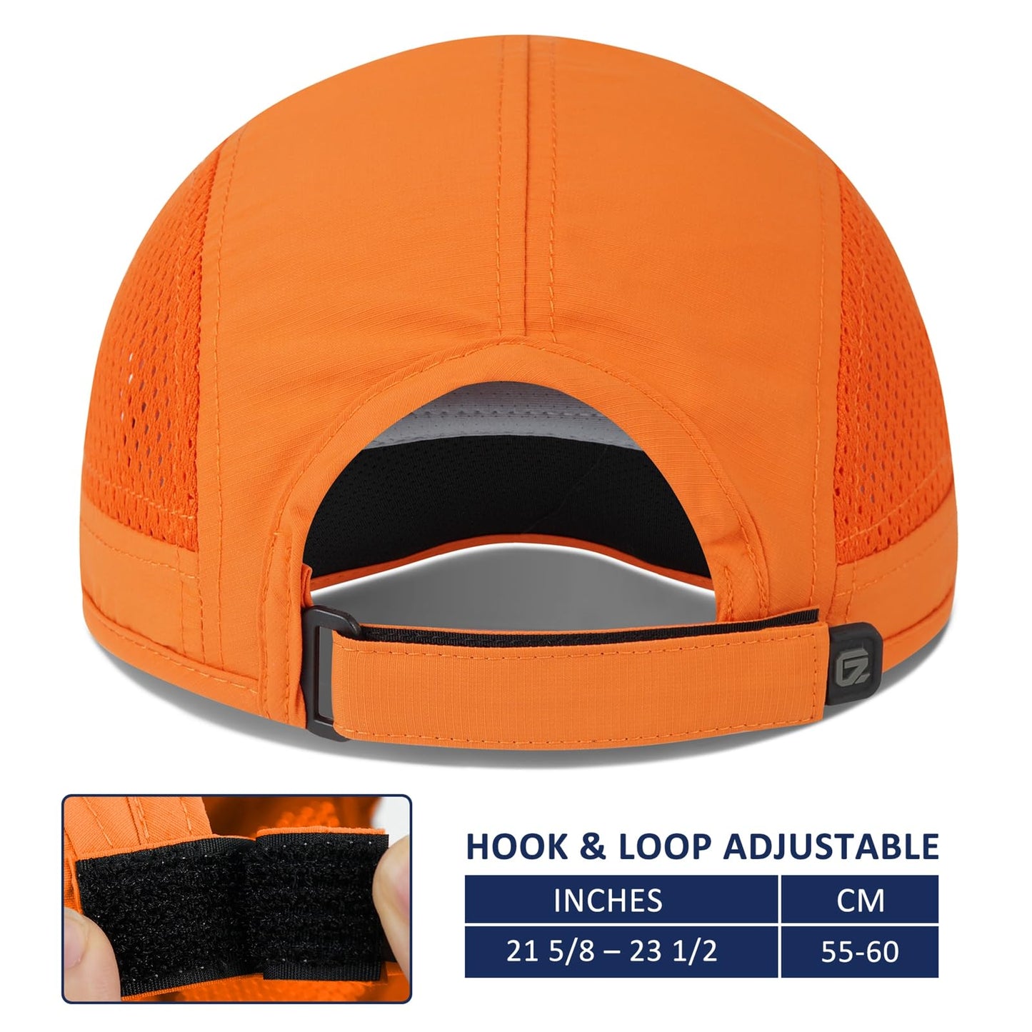 GADIEMKENSD Folding Outdoor Hat UPF 50+ Sun Protection Mesh Sport Hat