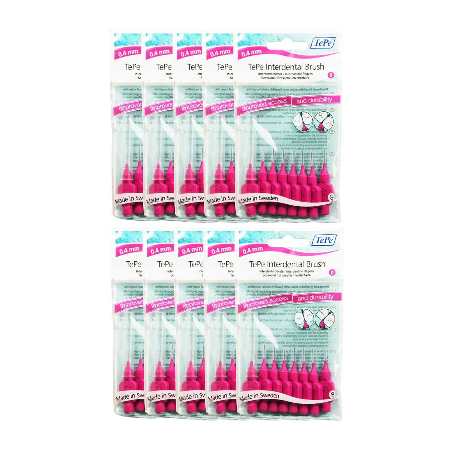 TePe Interdentalbürste, Größe 2, 8 Stück