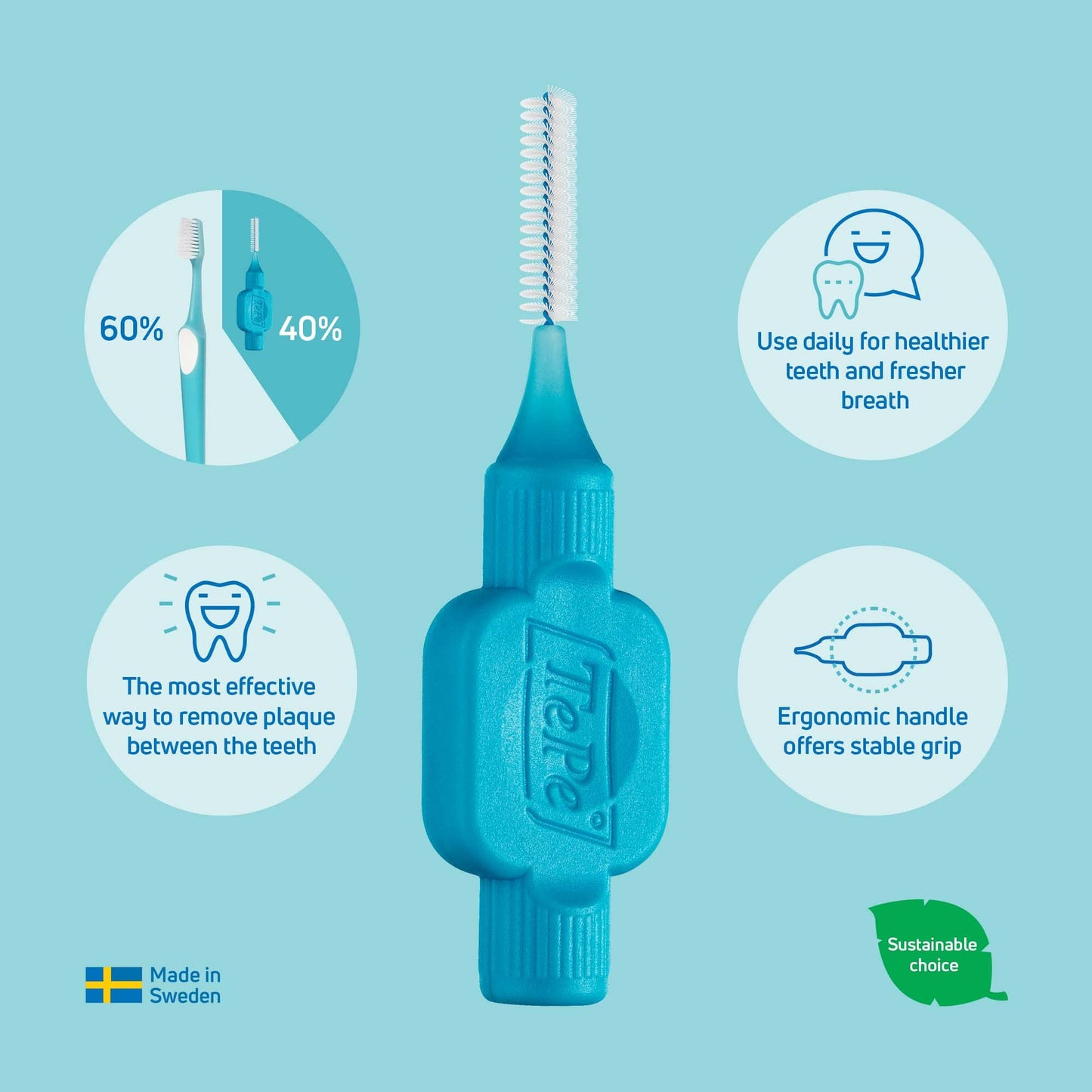 TePe Interdentalbürste, Größe 2, 8 Stück