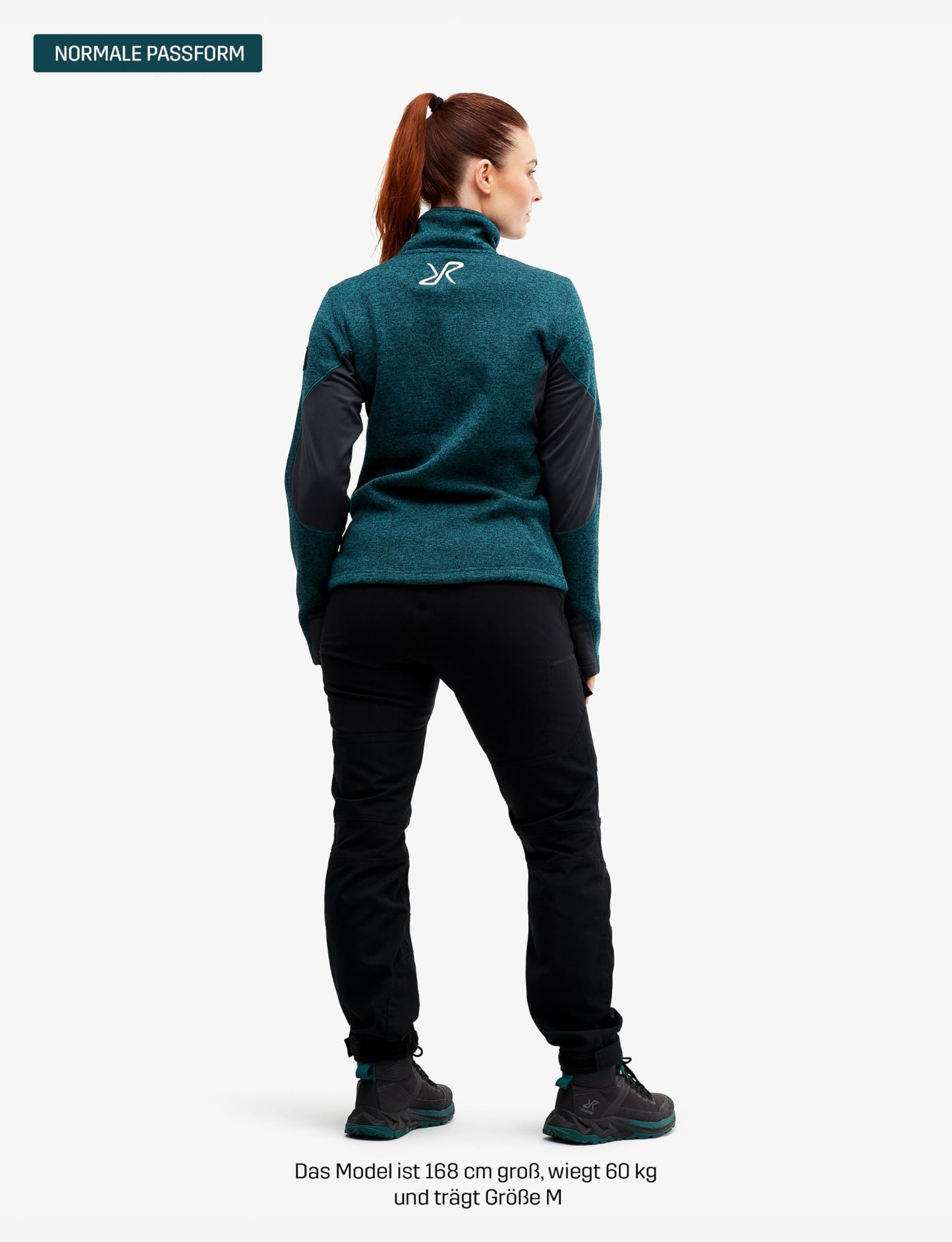 RevolutionRace Women’s Fusion Fleece – Lightweight Outdoor Jacket