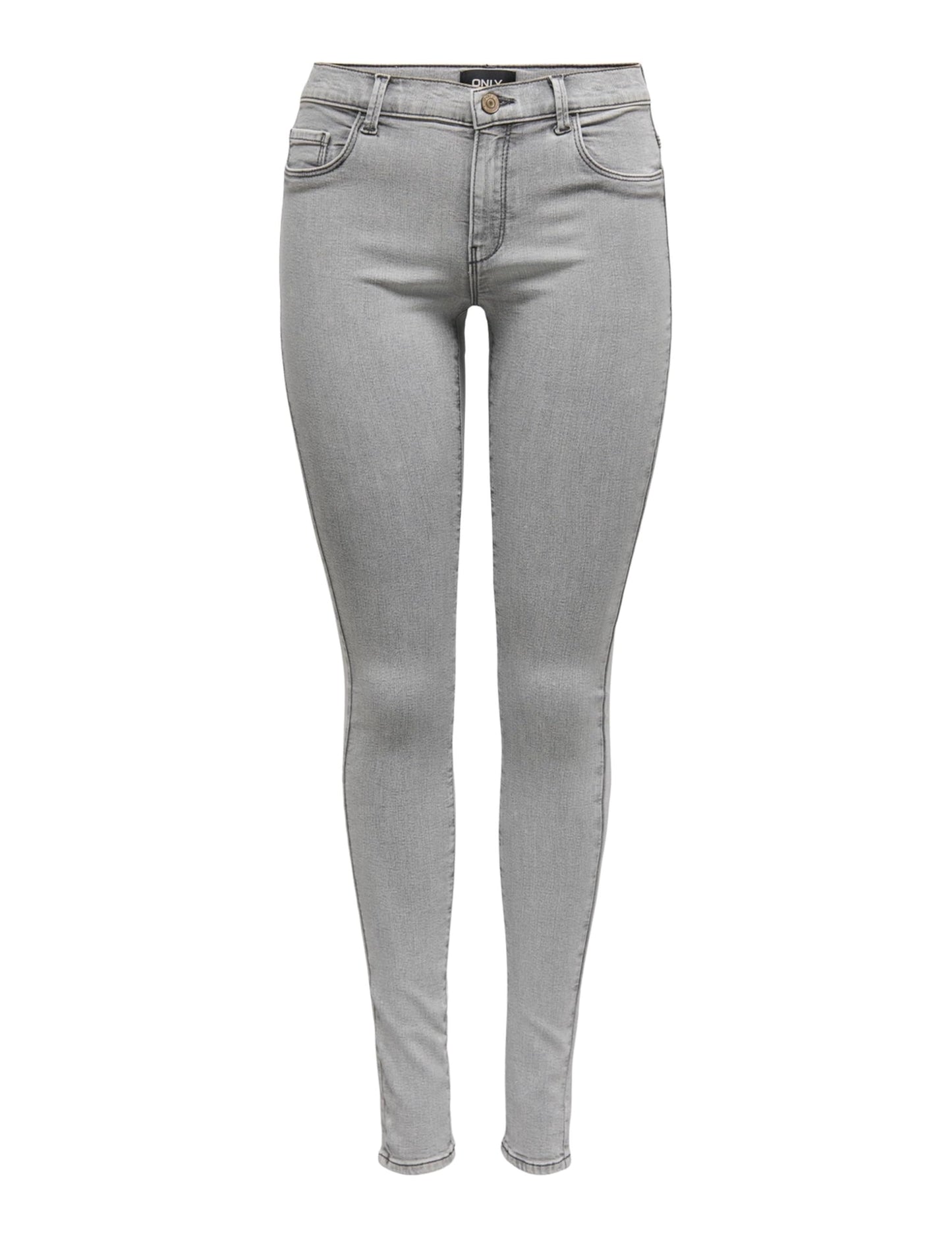 ONLY Women’s ONLRAIN Mid-Rise Skinny Fit Jeans