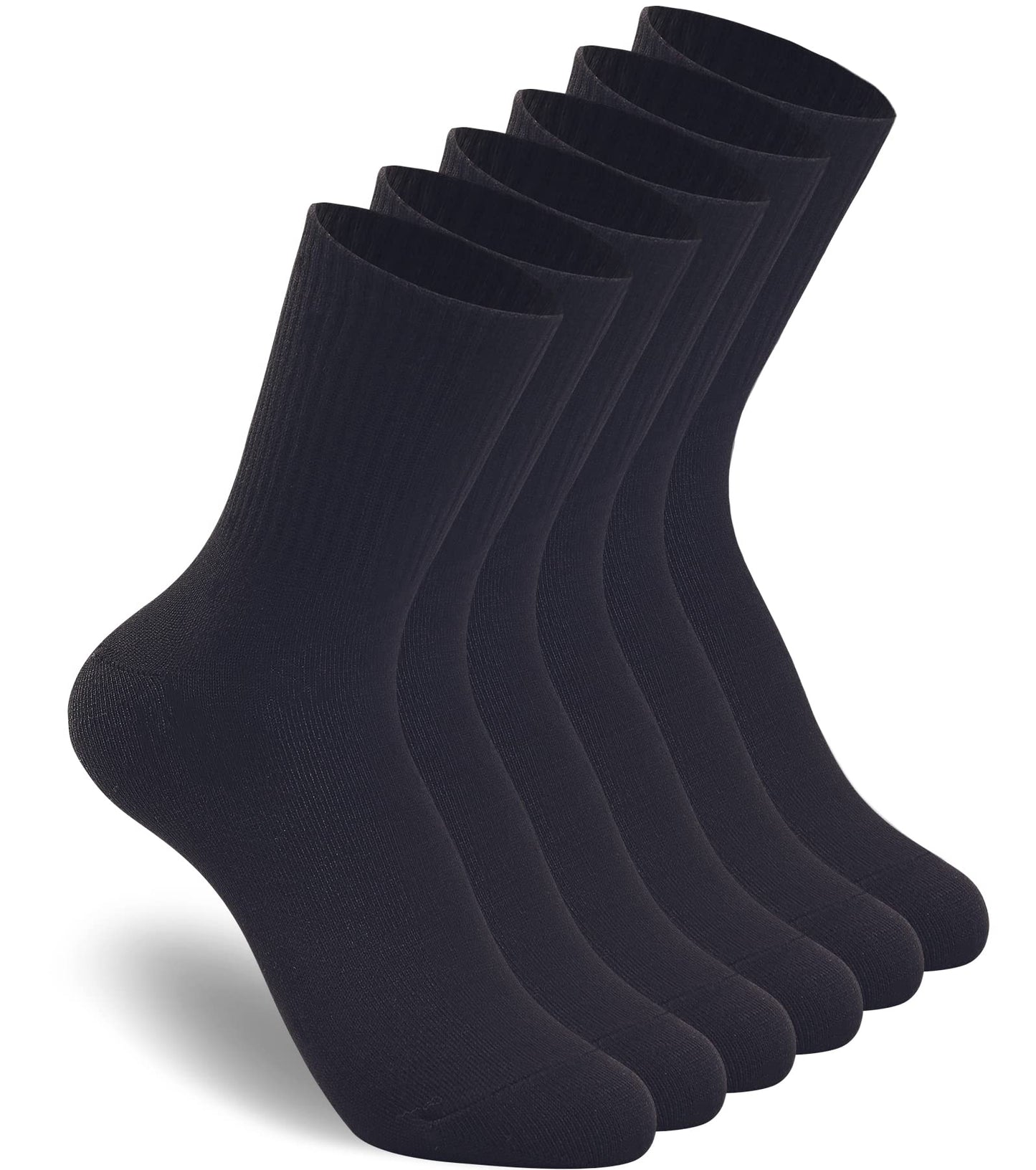 HAVE A TREE Women's Crew Socks – 3 to 6 Pack Lightweight Thin Casual Calf Socks