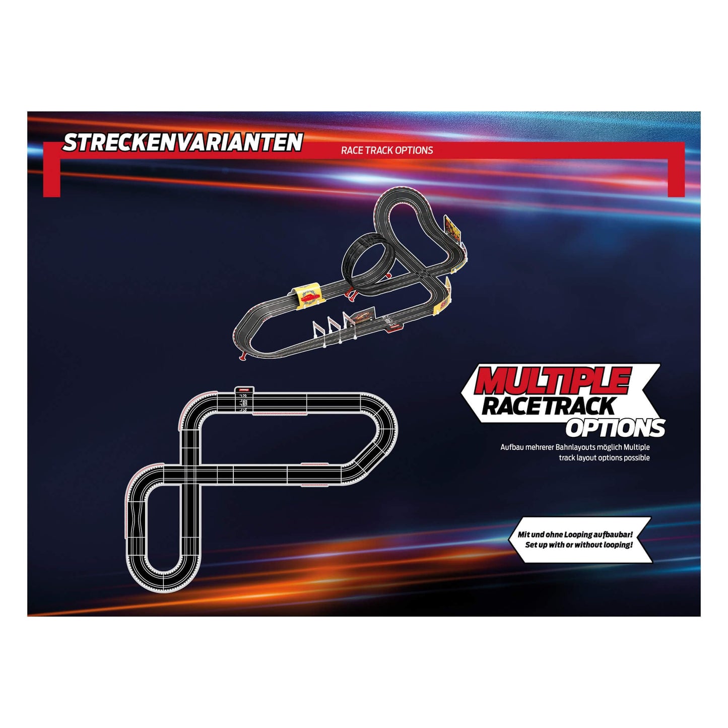 Carrera - 20062477 - Carrera GO!!! Disney Pixar Cars - Neon Nights Rennbahn-Set I Rennbahnen und lizensierte Slotcars | bis zu 2 Spieler | Für Jungs und Mädchen ab 6 Jahren & Erwachsene