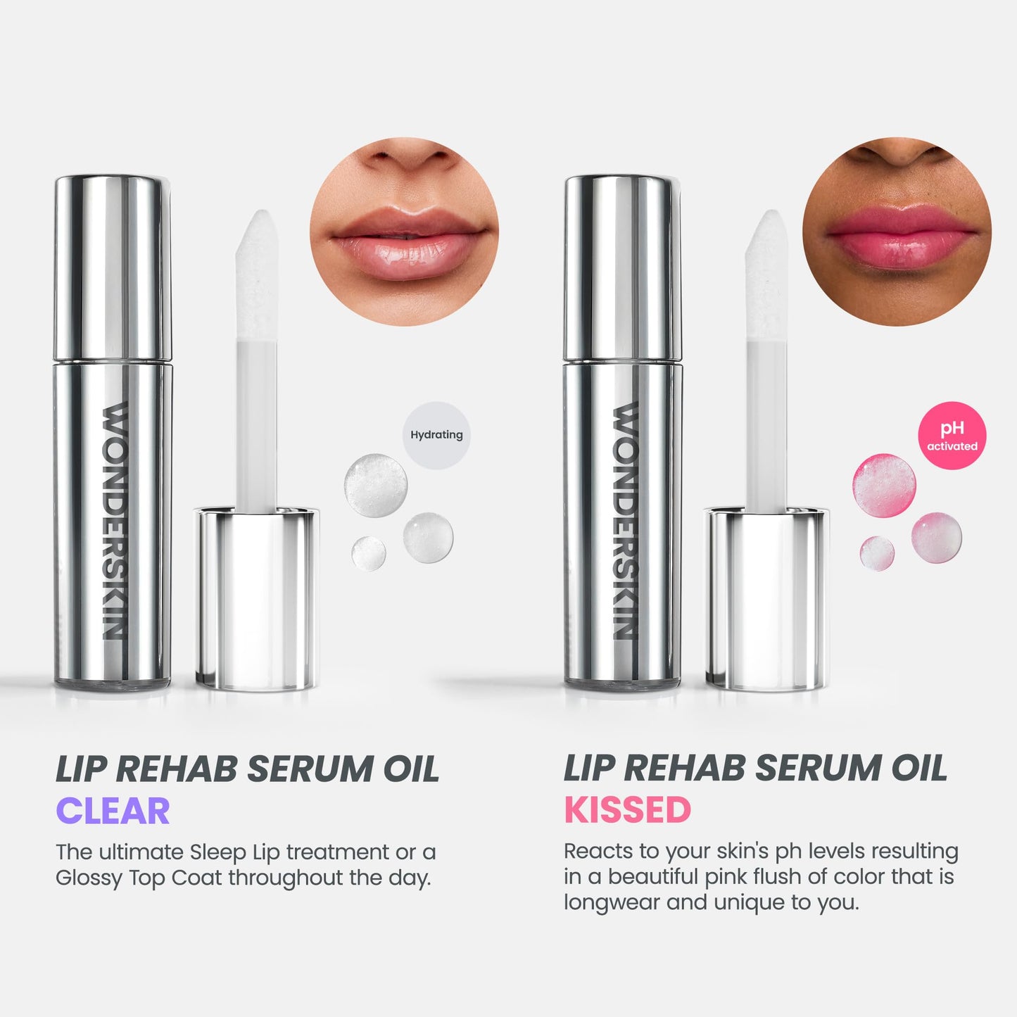 Wonderskin Lip Oil Hydrating & Moisturizing Lip Rehab Serum
