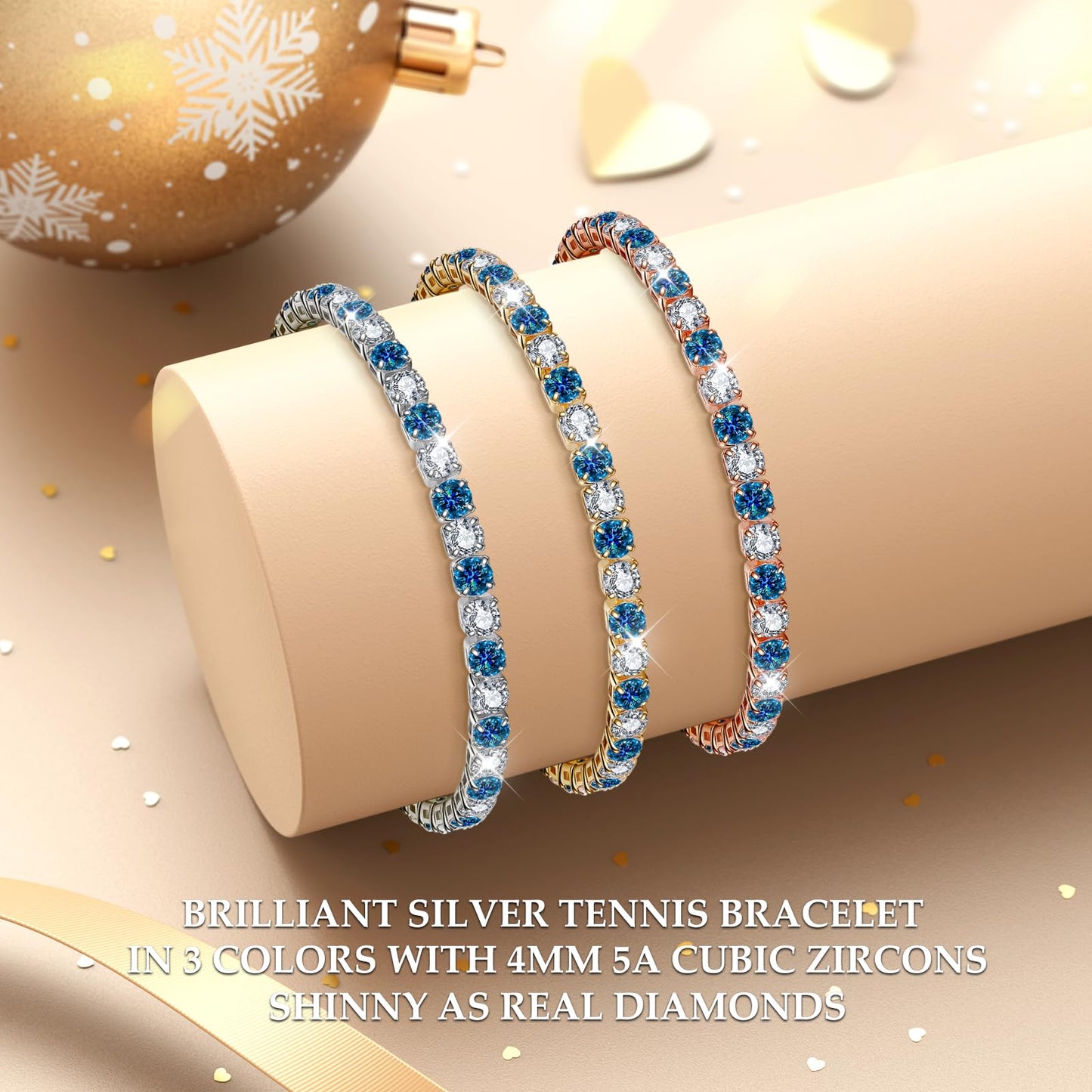 Fée 5A Zirconia Tennis Bracelet for Women