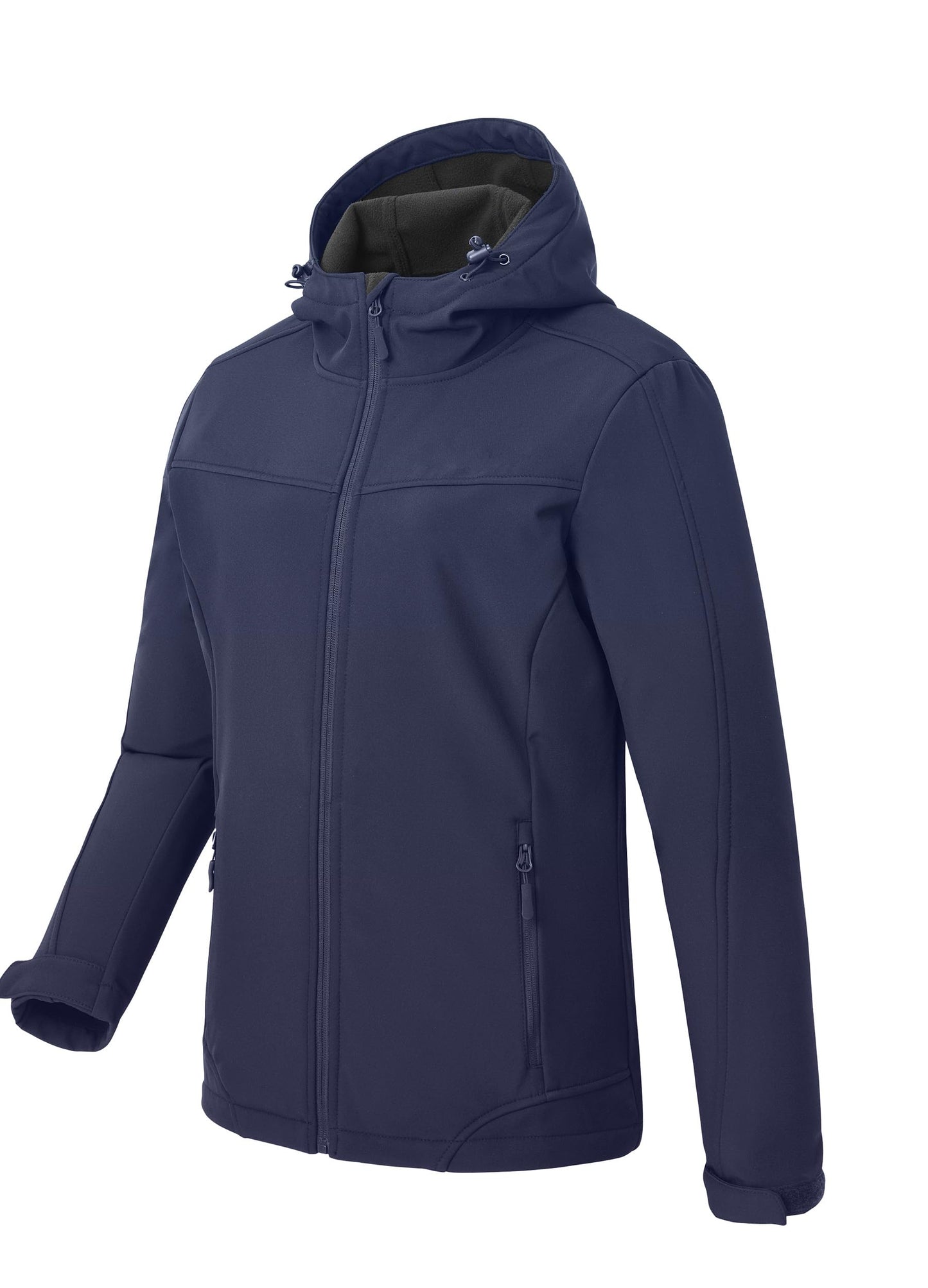 Women’s Softshell Jacket – Waterproof Fleece-Lined Outdoor Coat