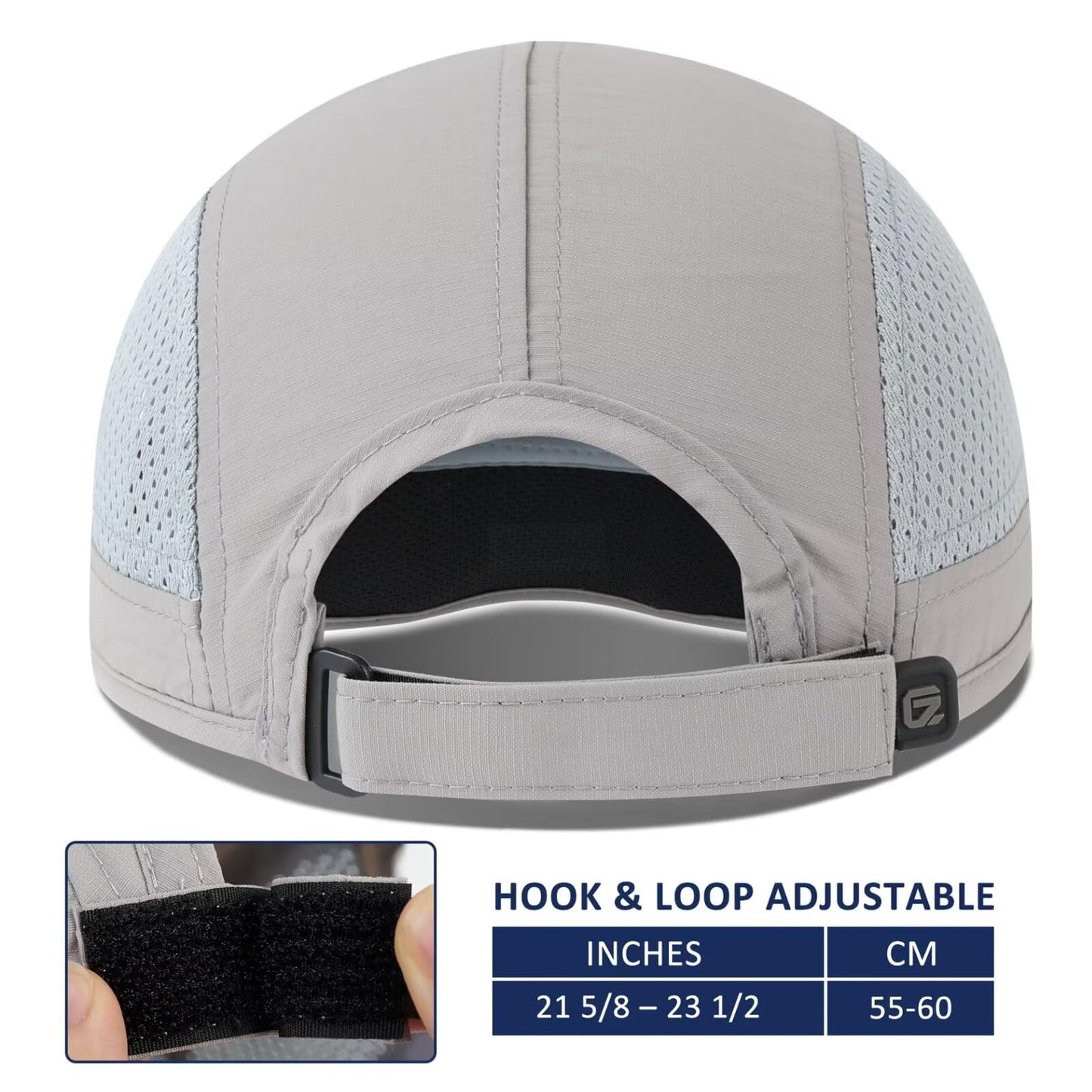 GADIEMKENSD Folding Outdoor Hat UPF 50+ Sun Protection Mesh Sport Hat