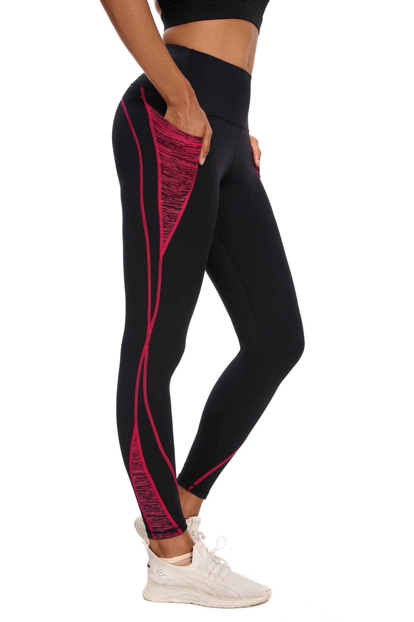 Flatik Women's Sport Leggings with Pockets – Fitness & Running Leggings