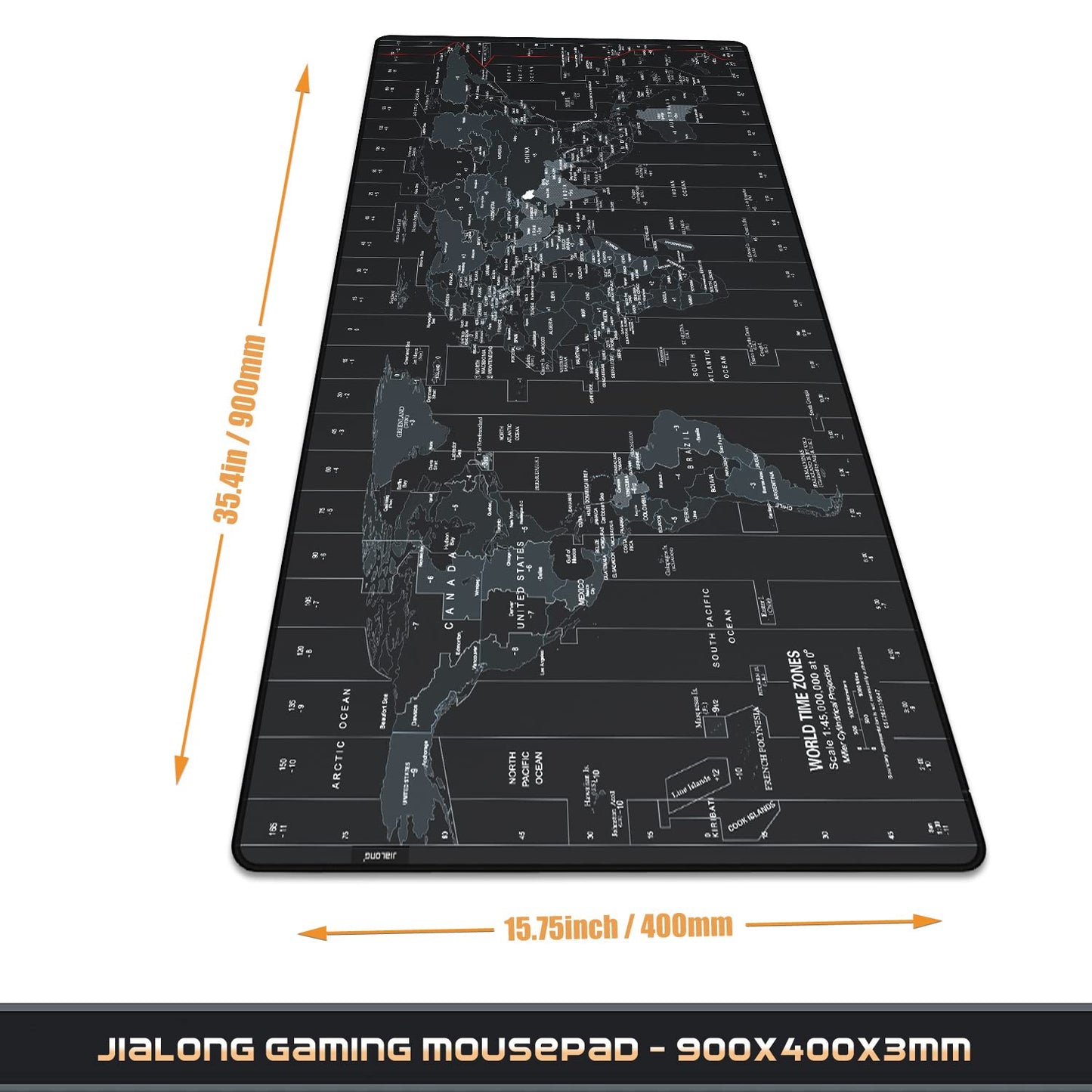 JIALONG Großes Mauspad mit Excel Tastaturkürzeln für Office, multifunktional, komfortabel Gaming Mousepad, Anti Rutsch Schreibtischunterlage für Büro und Zuhause 900x400mm