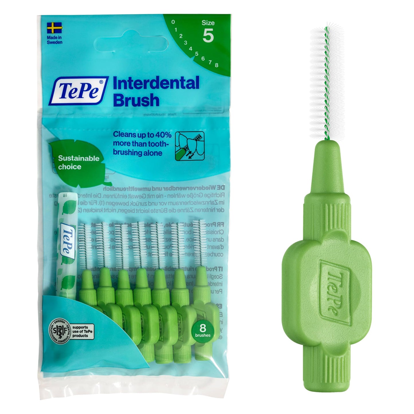 TePe Interdentalbürste, Größe 2, 8 Stück